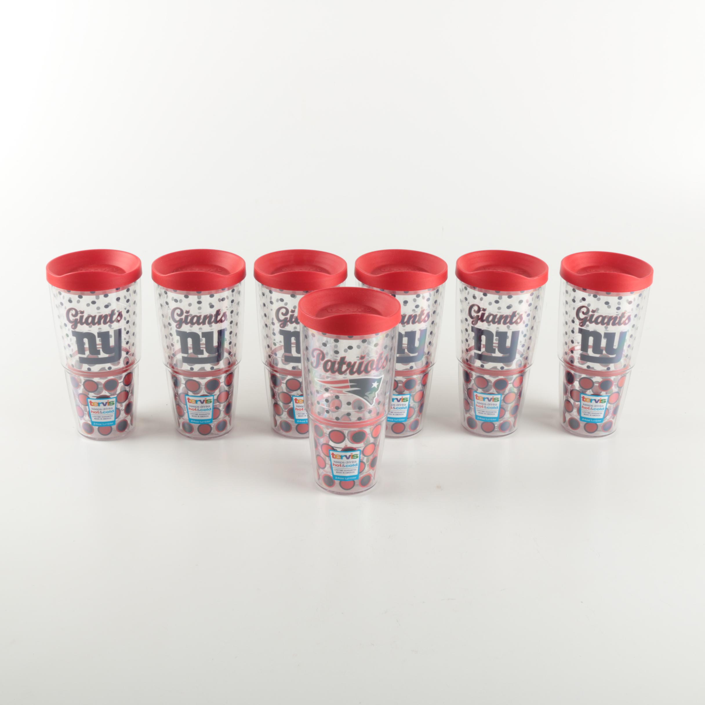Seven 24 Ounce Tervis Tumblers