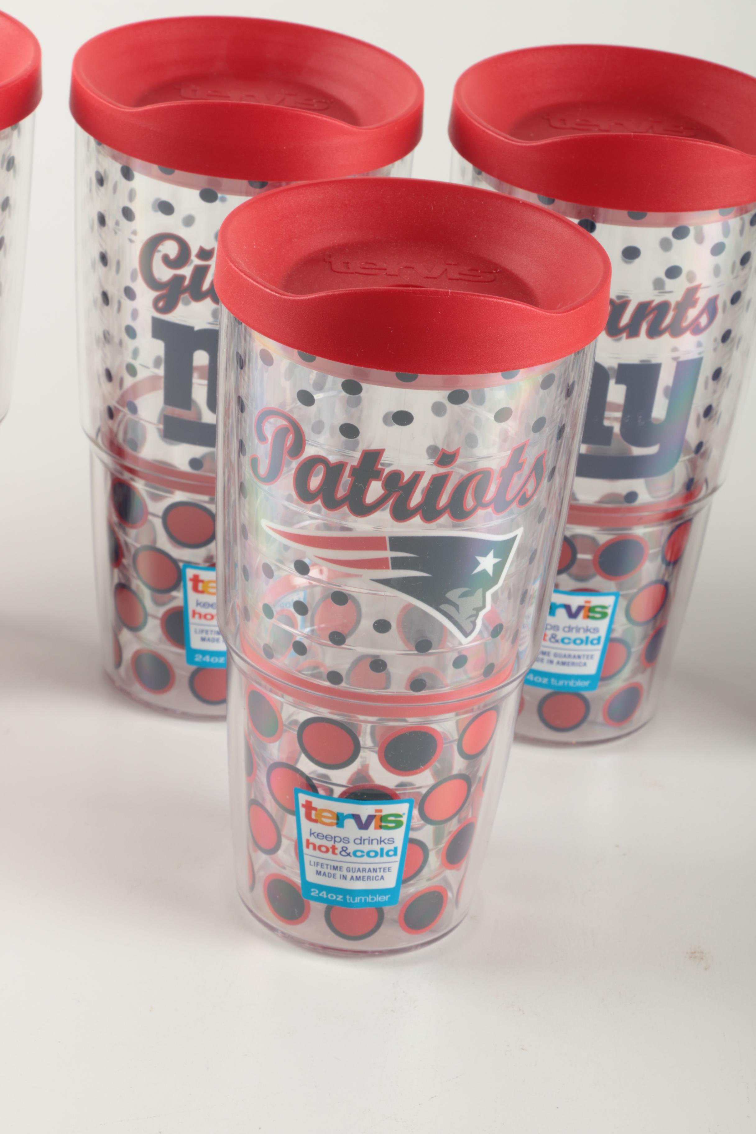 Seven 24 Ounce Tervis Tumblers