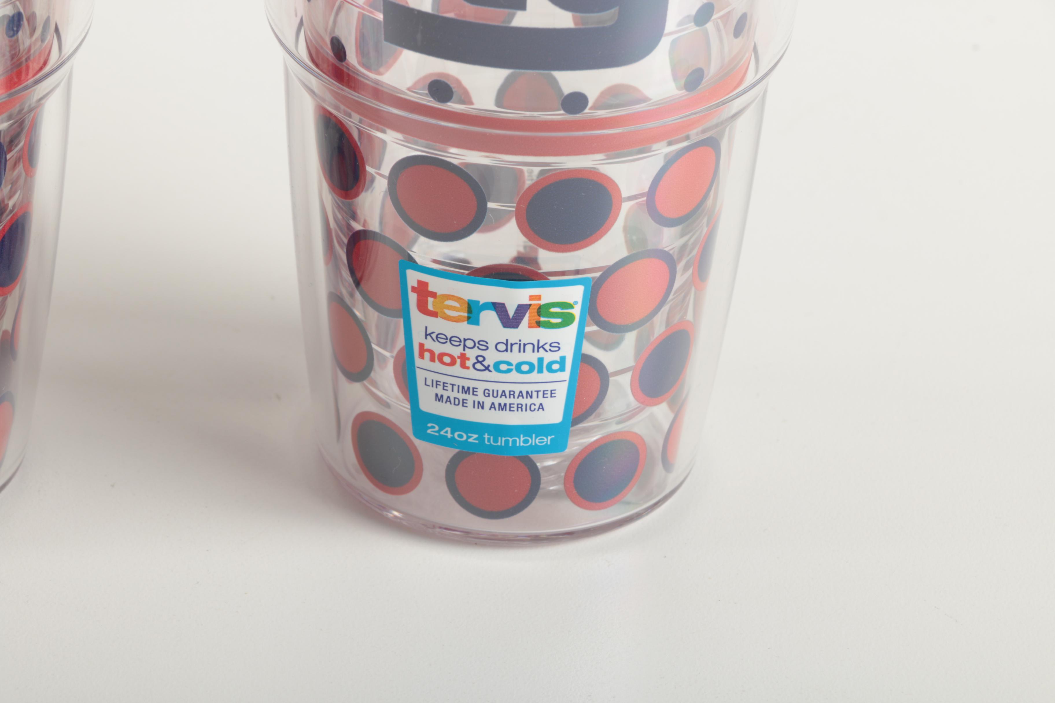 Seven 24 Ounce Tervis Tumblers