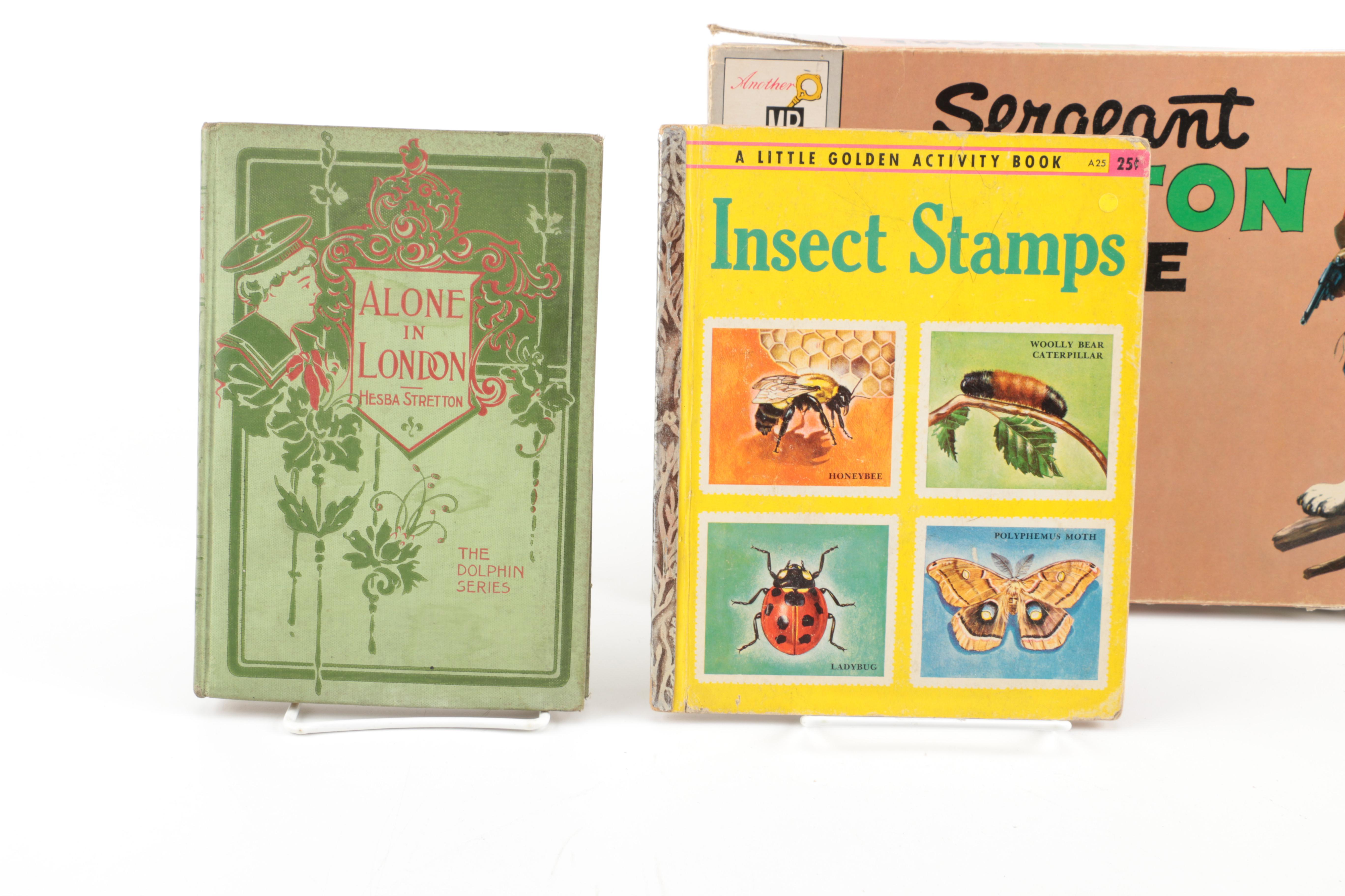 1950s Board Games and Vintage Children's Books