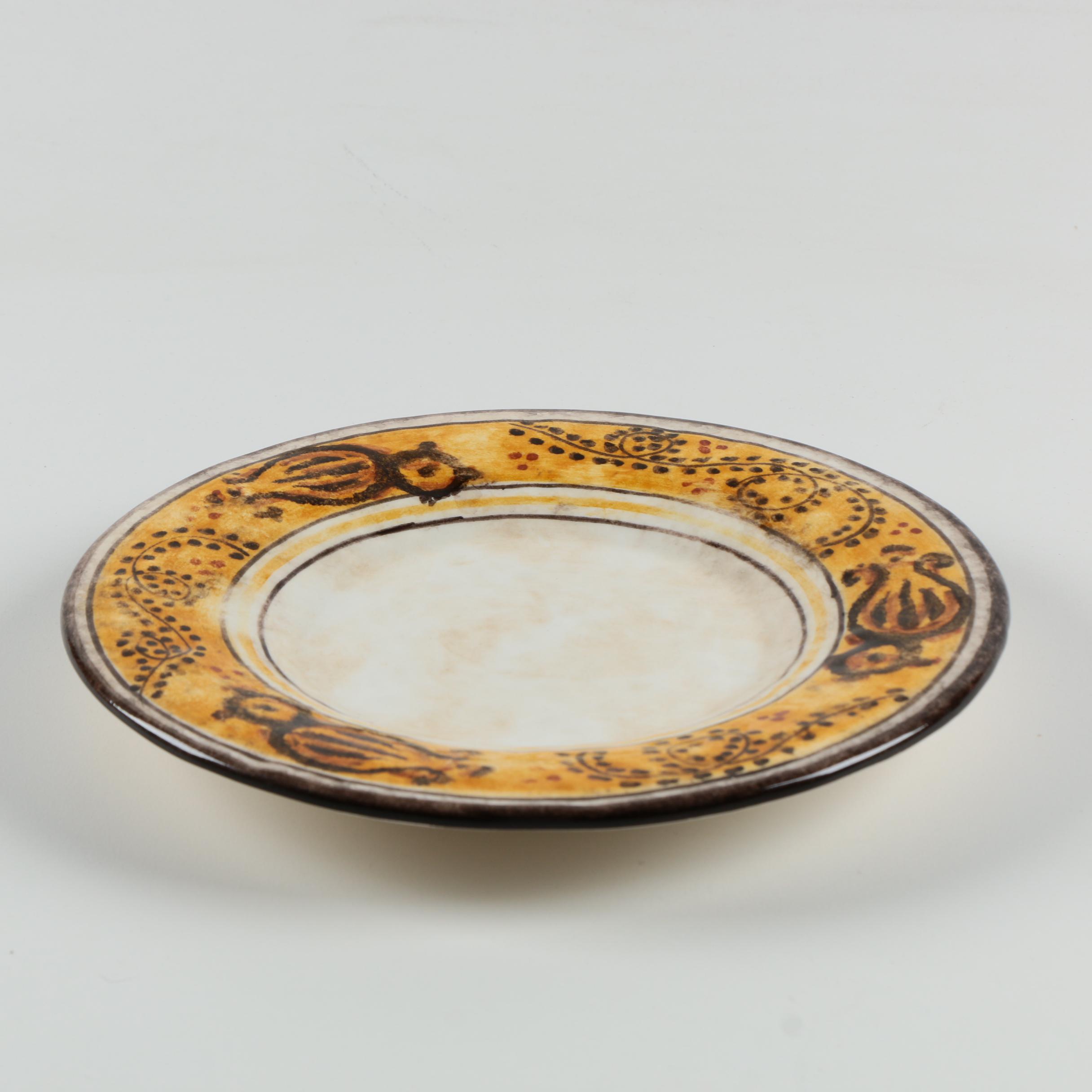 Italian Arte Italica Serveware with Vietri Plate