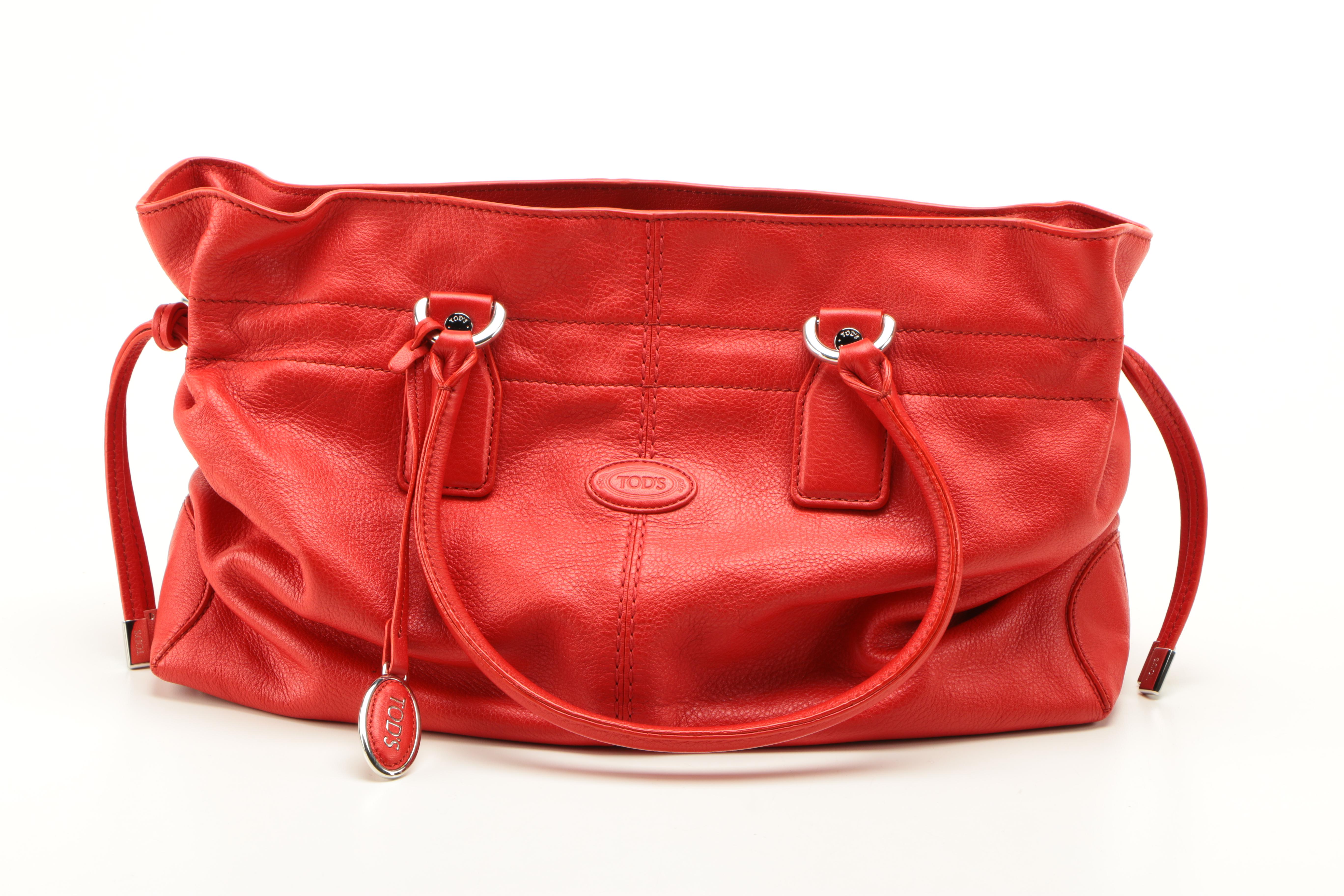 Tod's Leather and Canvas Tote Bags