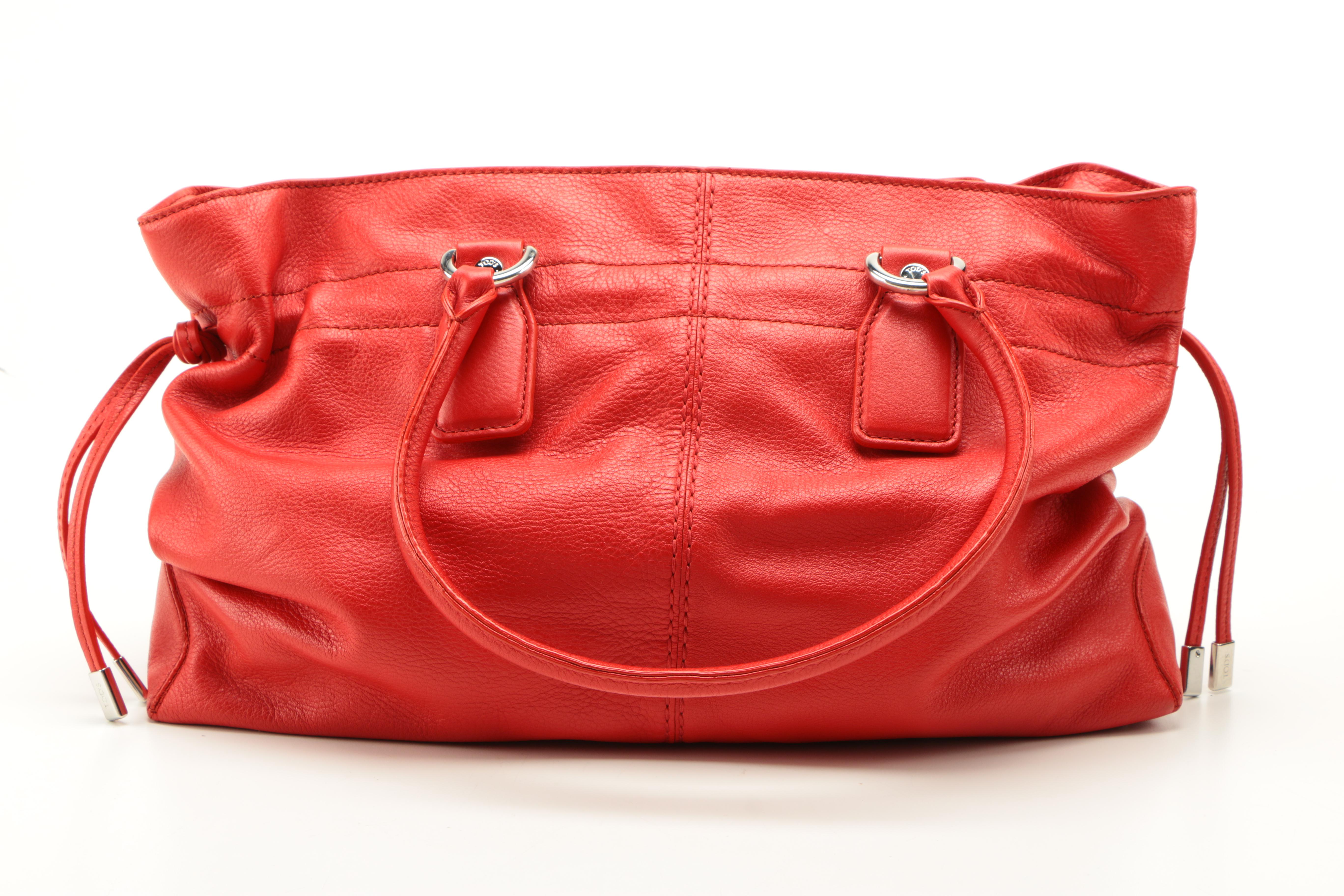 Tod's Leather and Canvas Tote Bags