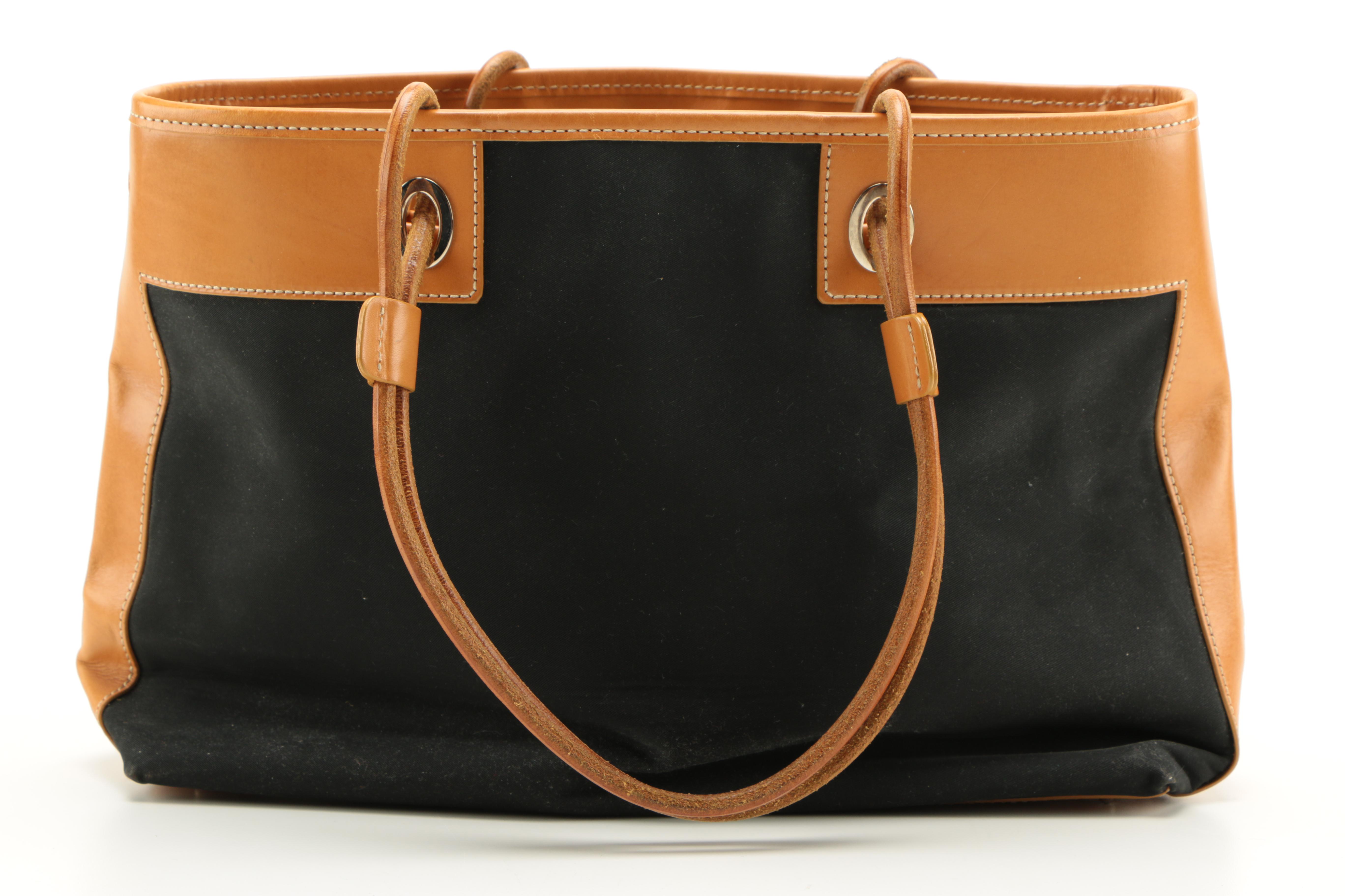 Tod's Leather and Canvas Tote Bags