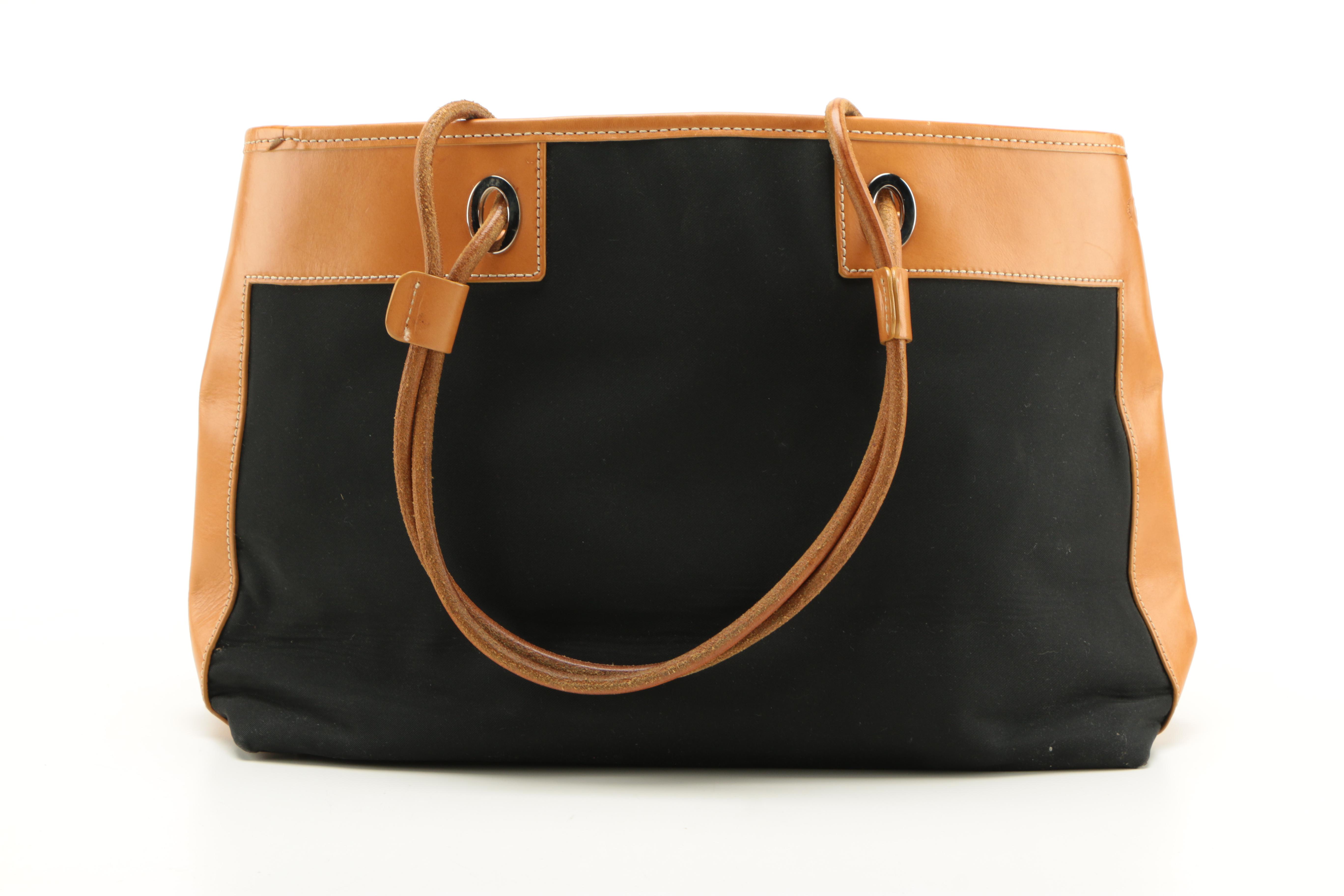 Tod's Leather and Canvas Tote Bags