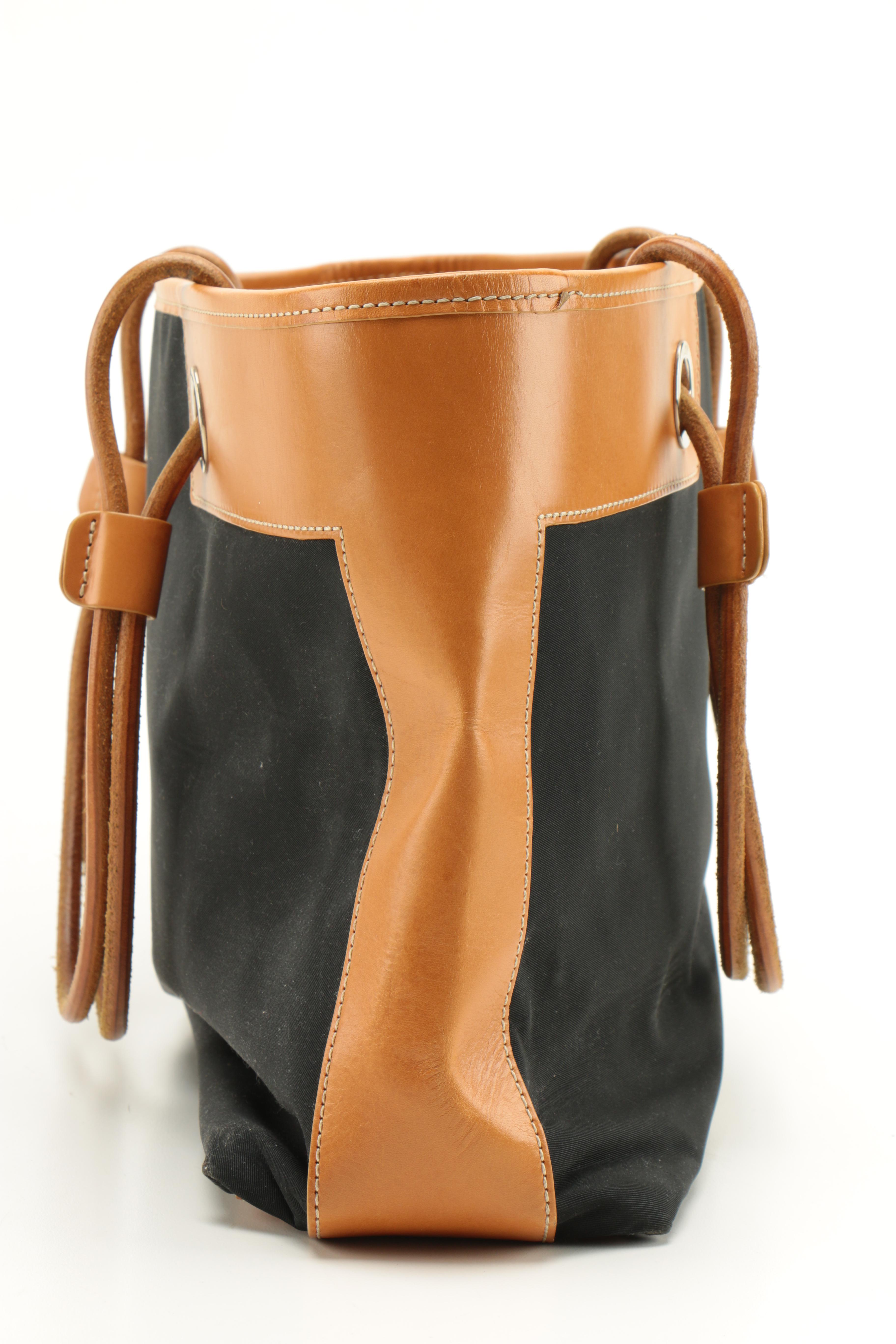 Tod's Leather and Canvas Tote Bags