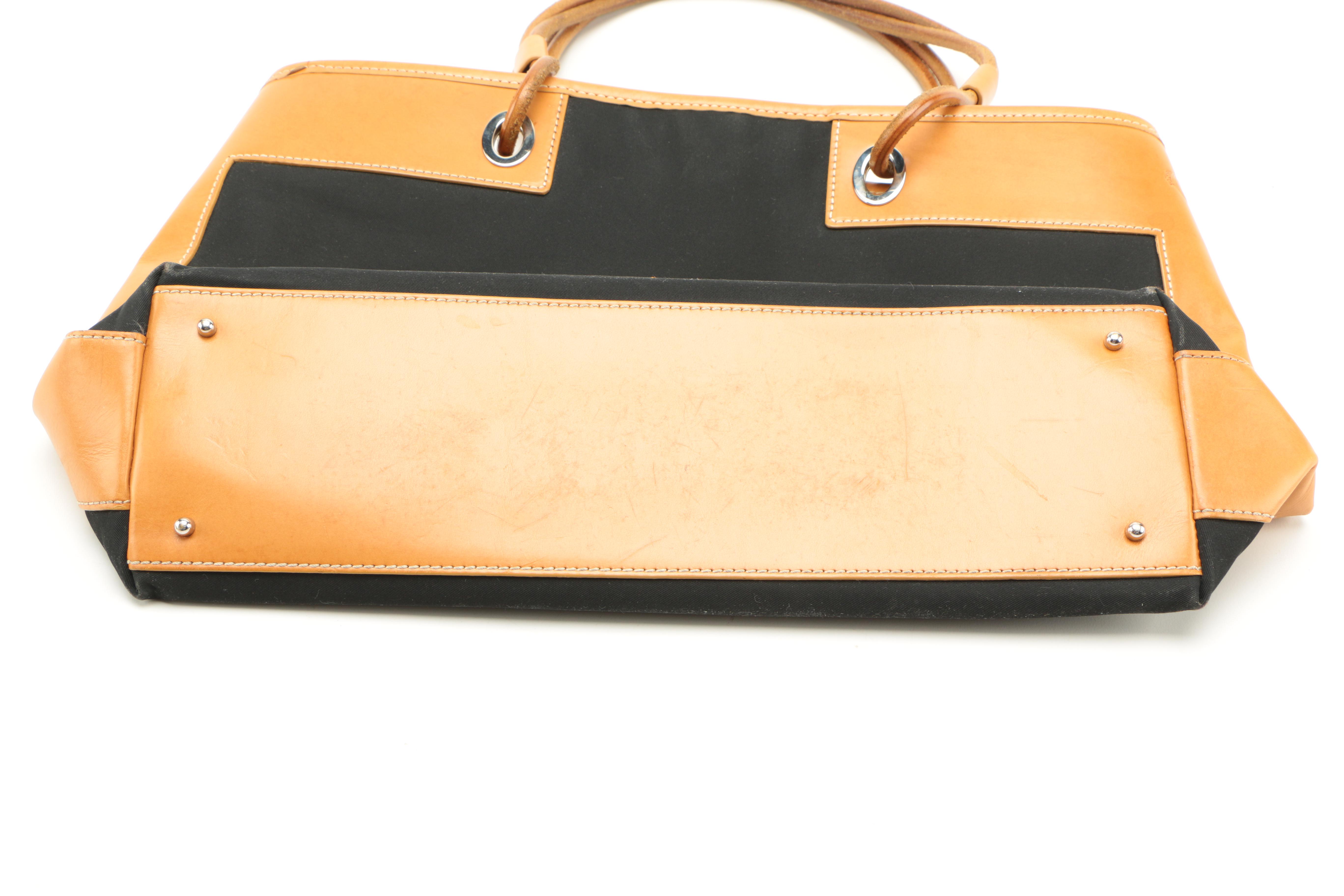 Tod's Leather and Canvas Tote Bags