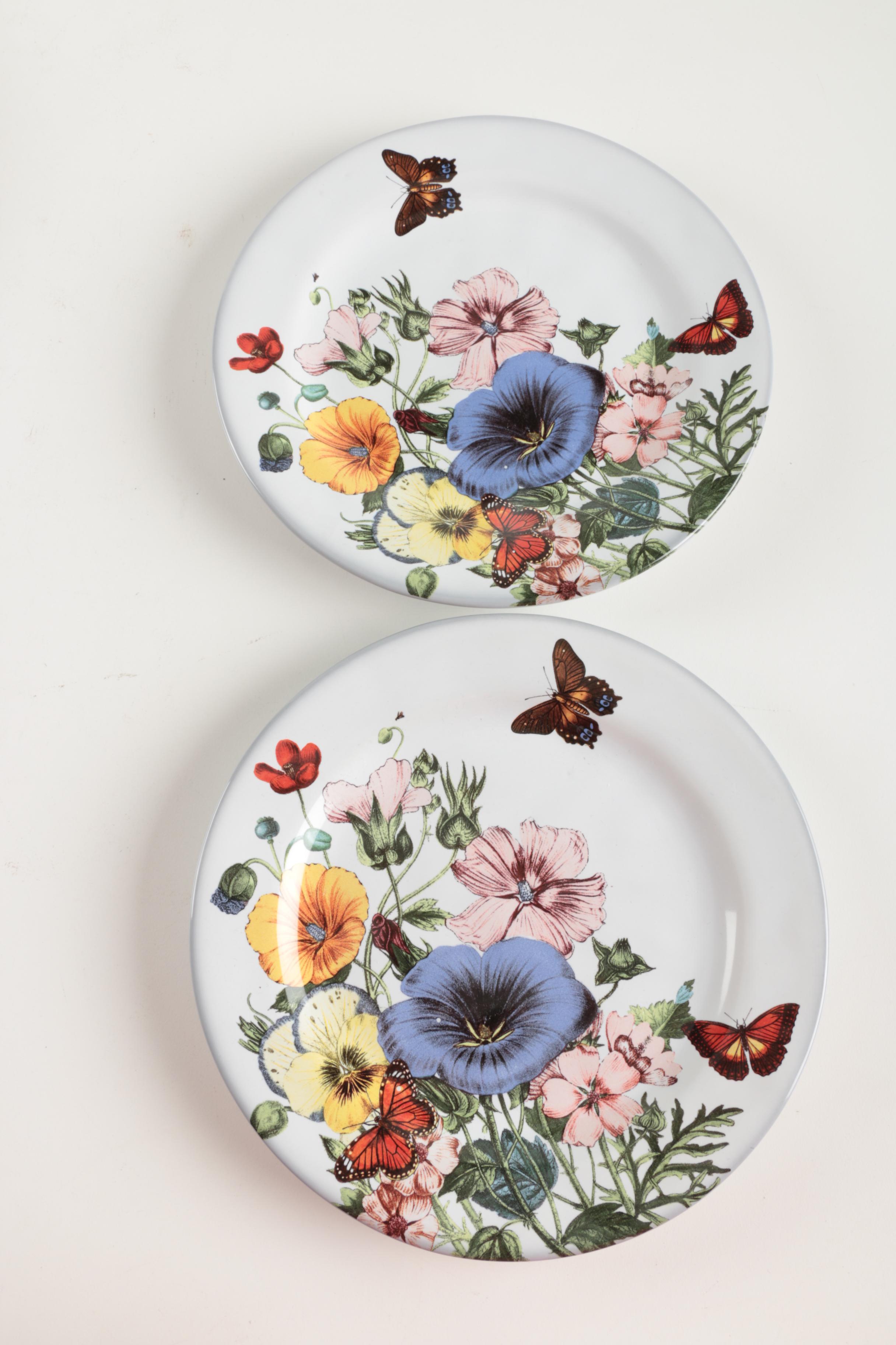 Ceramic Tableware Including Juliska "Field of Flowers"