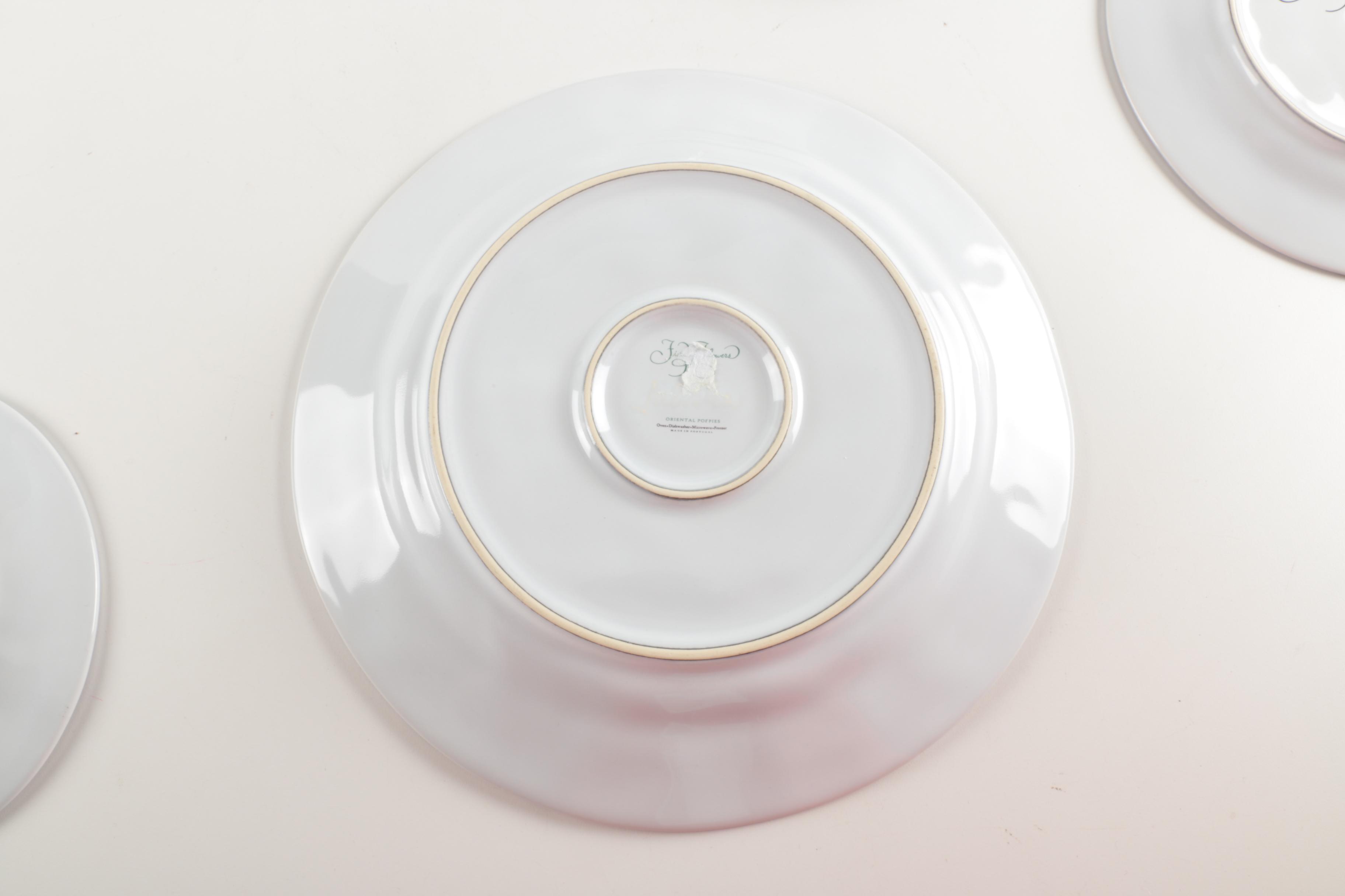 Ceramic Tableware Including Juliska "Field of Flowers"