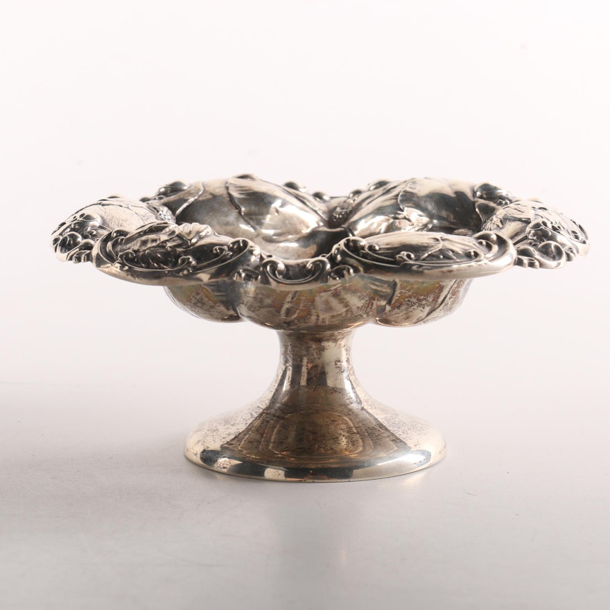 Bailey, Banks & Biddle Co. Sterling Silver Floral Compote