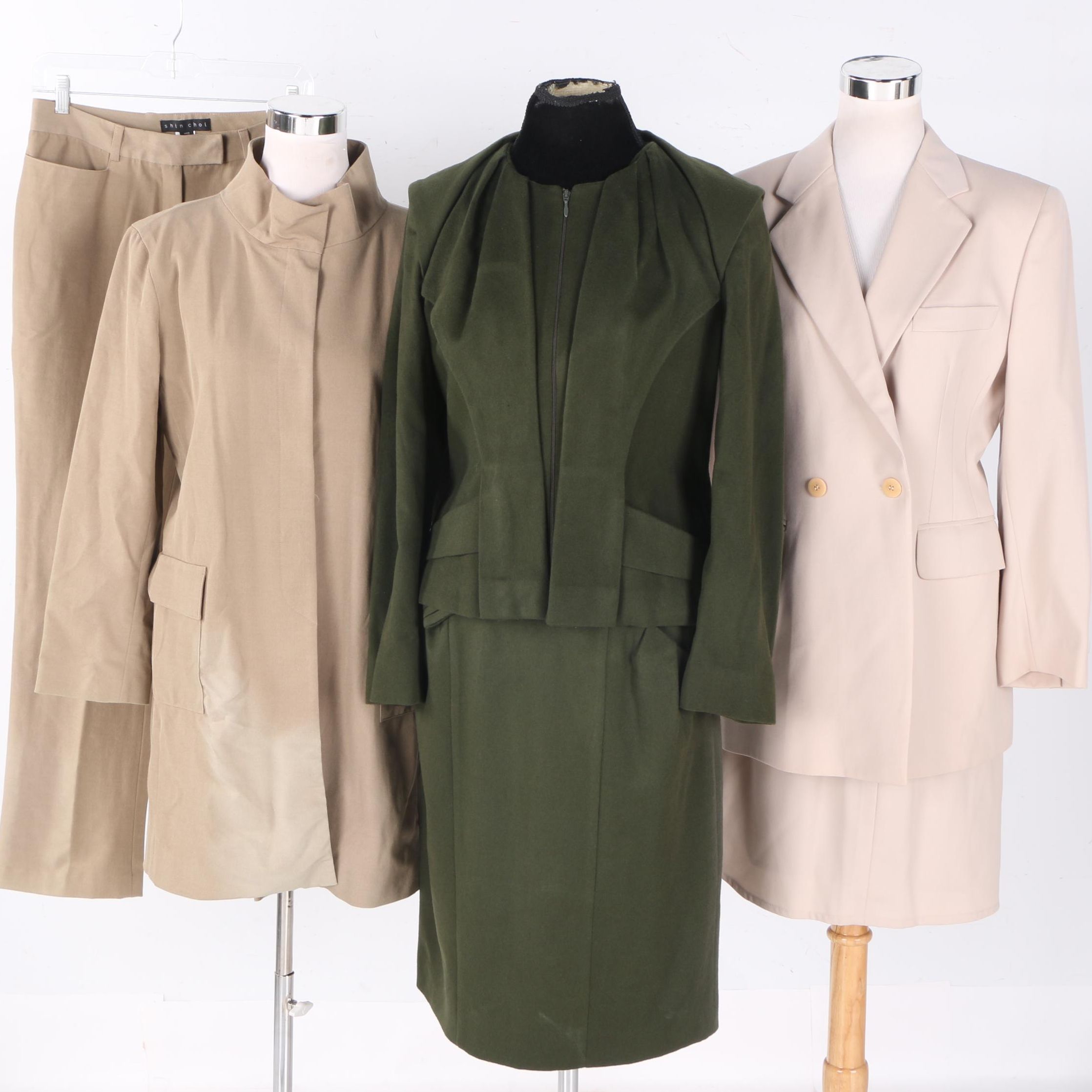 Luca Luca,Shin Choi and Umberto Ginocchietti Suits