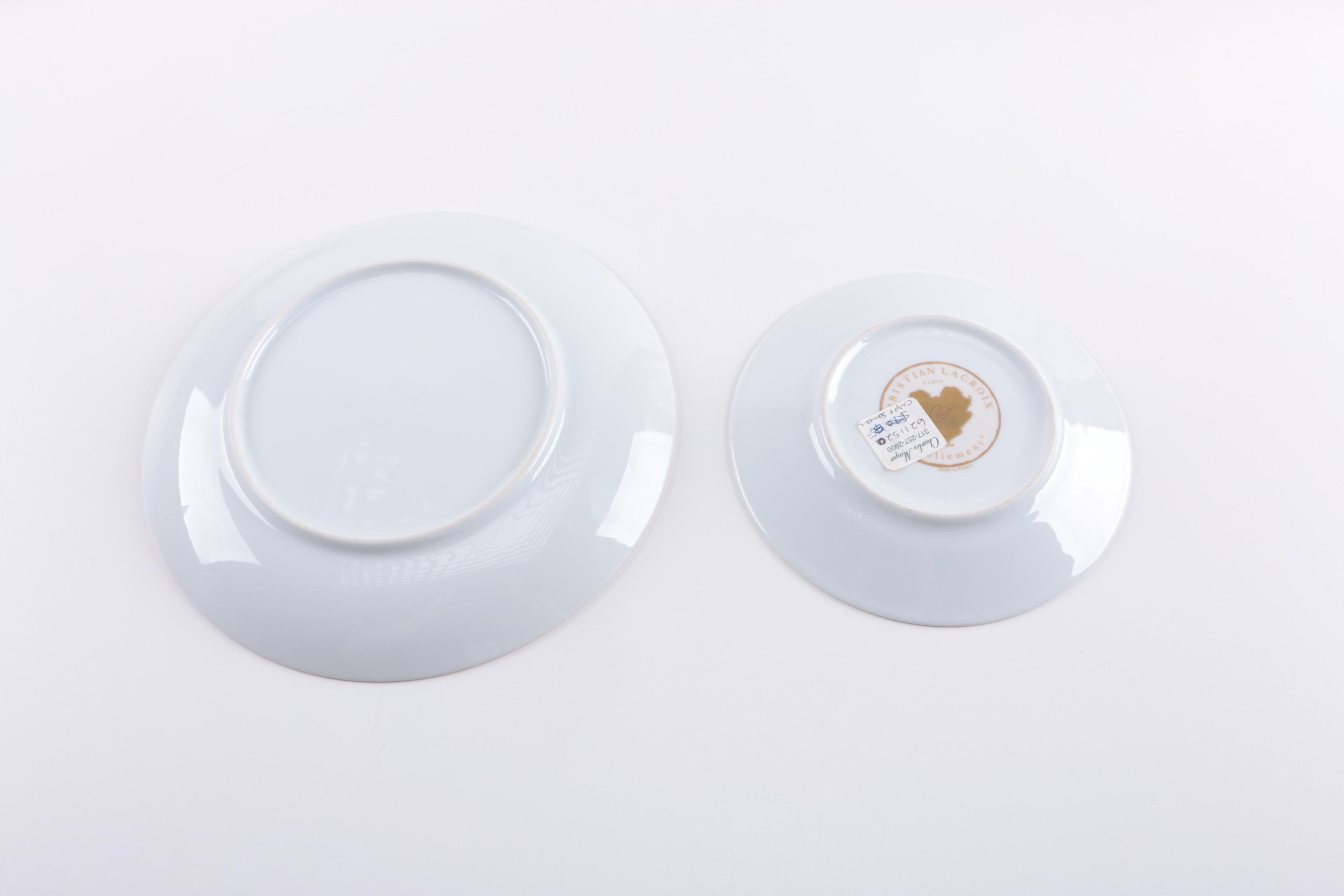 Assortment of Tableware and Pitcher