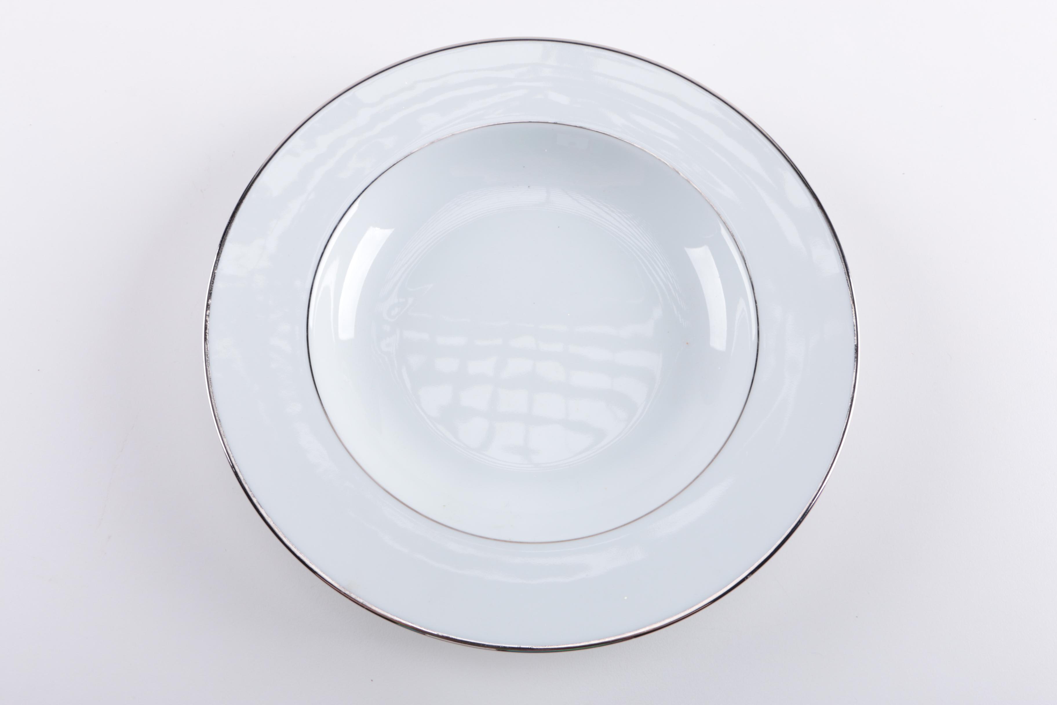 Assortment of Tableware and Pitcher