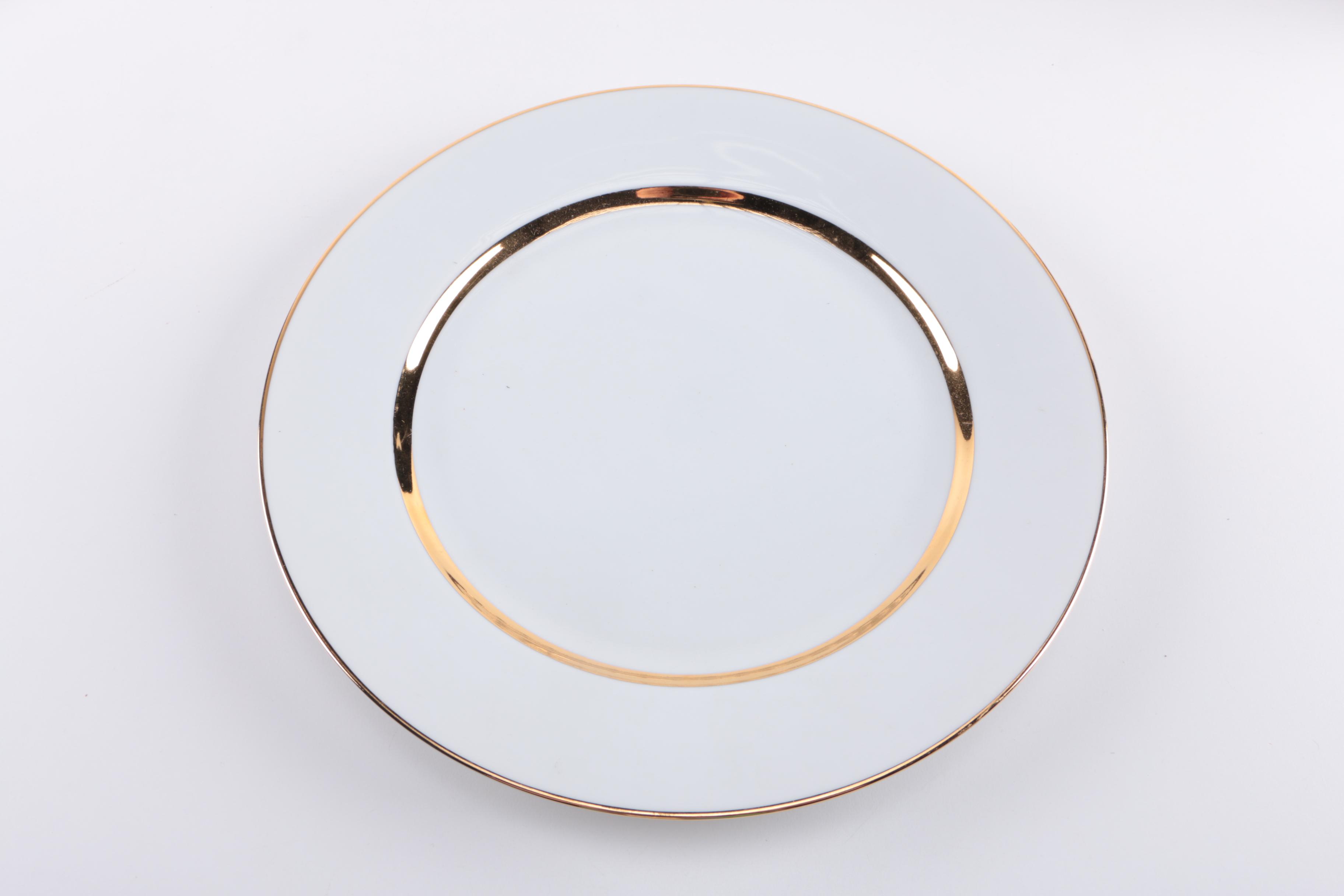 Assortment of Tableware and Pitcher