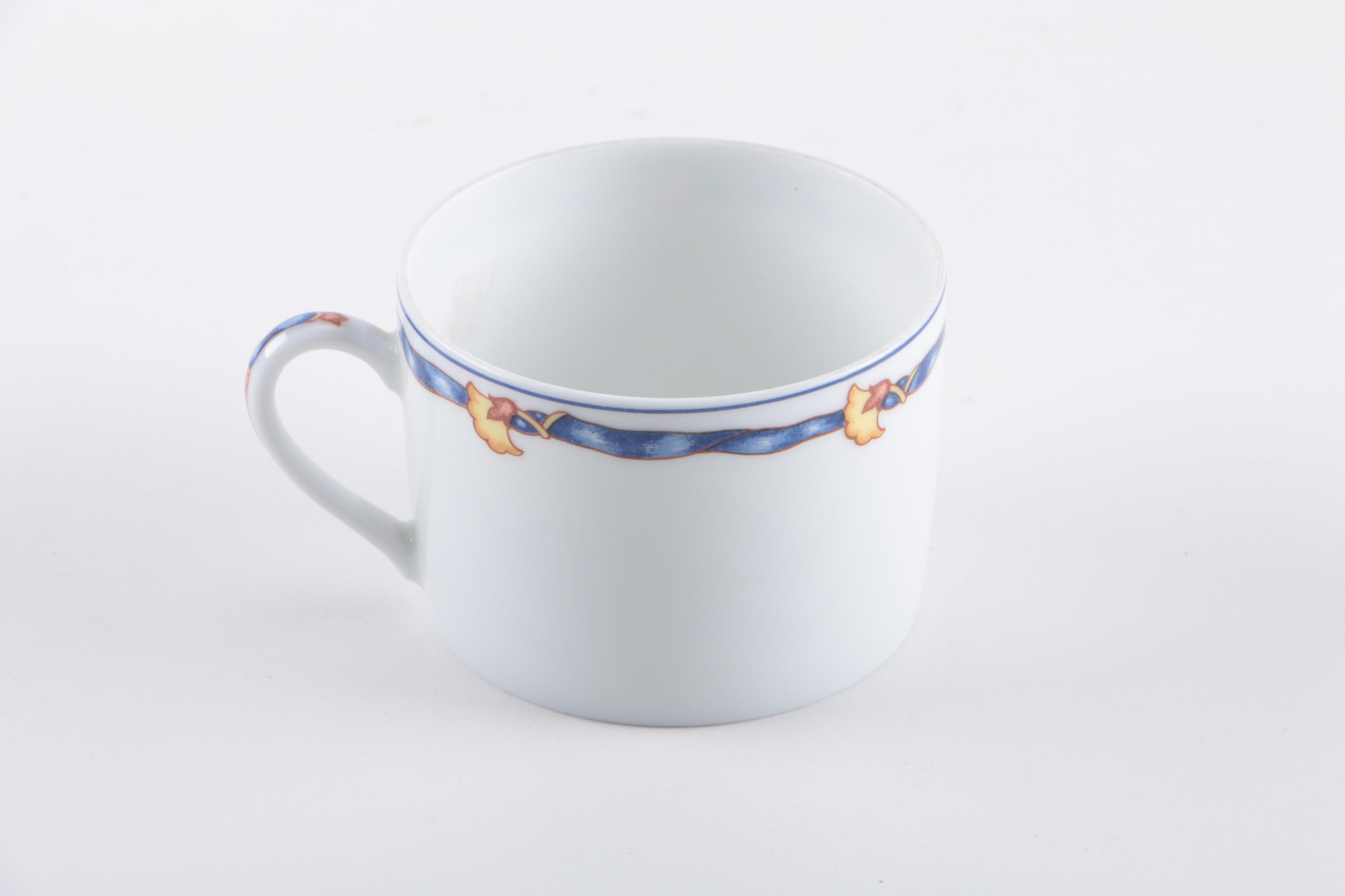 Assortment of Tableware and Pitcher