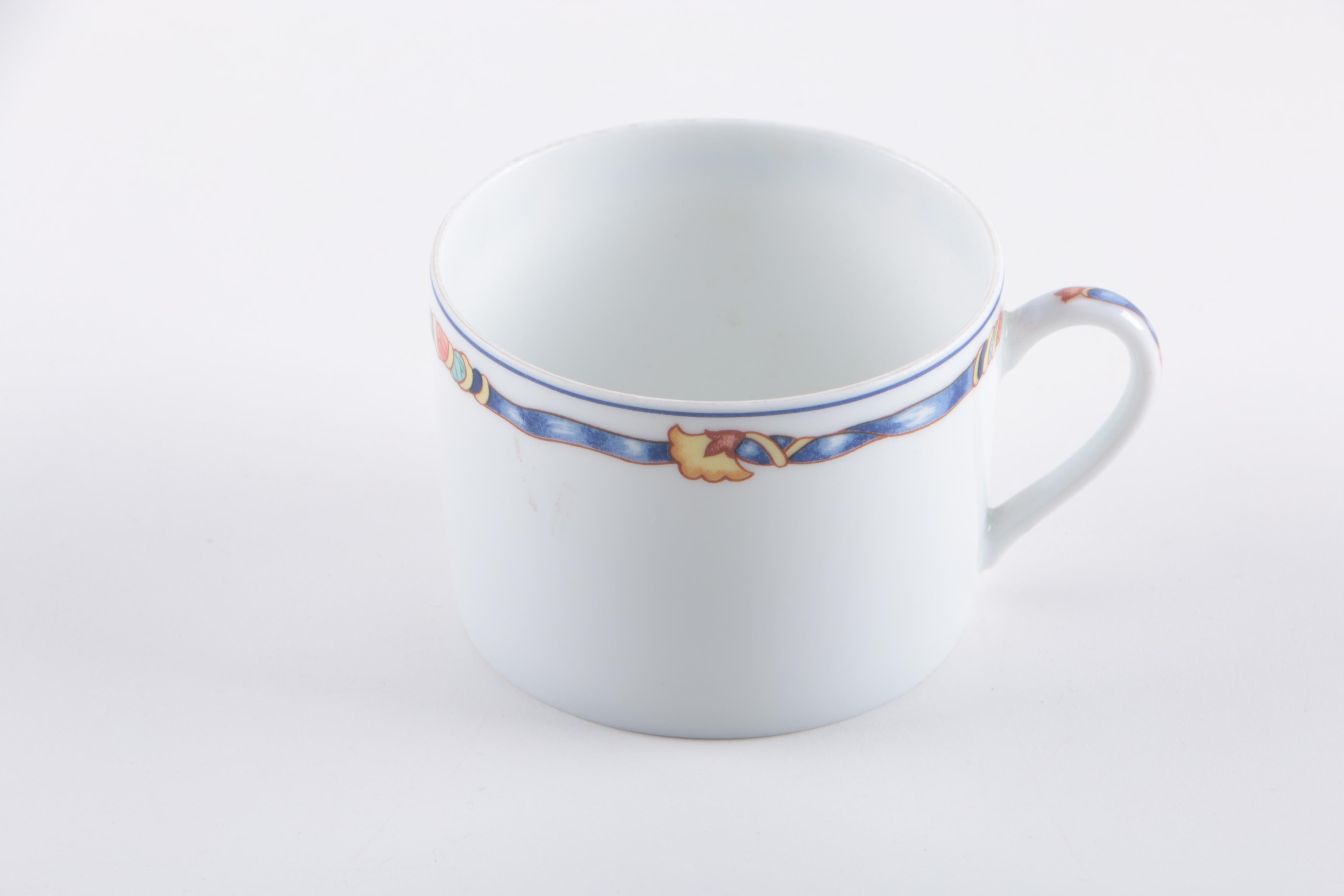 Assortment of Tableware and Pitcher