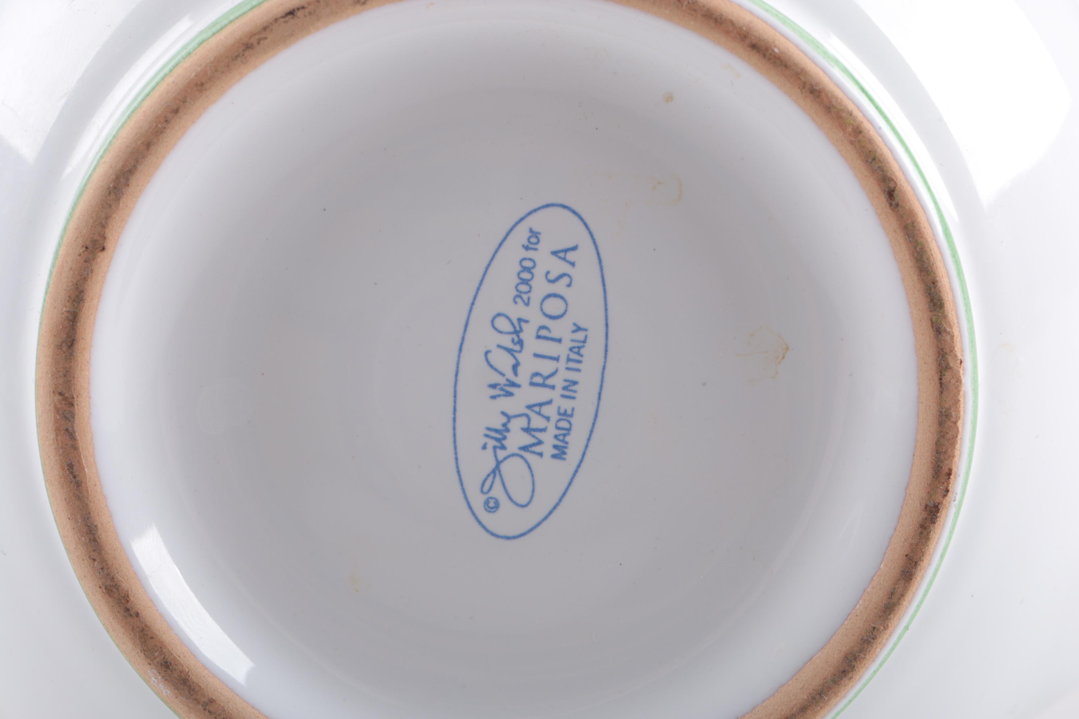 Assortment of Tableware and Pitcher