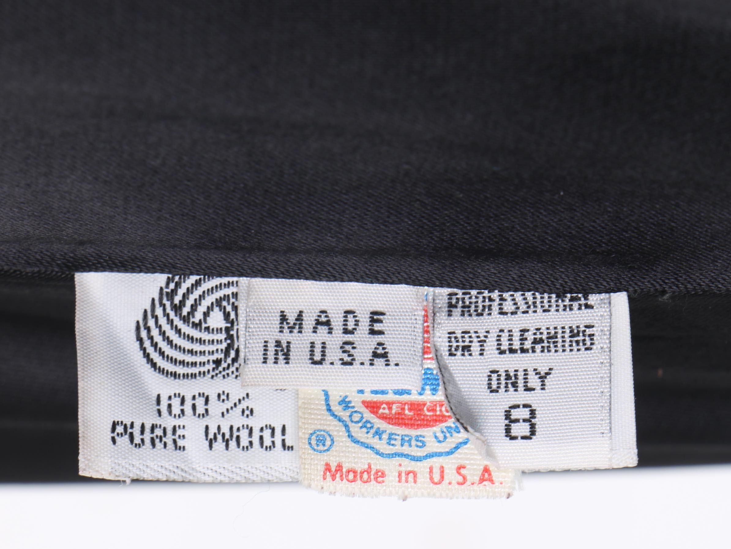 Black Woolen Overcoat by Perry Ellis for Neiman Marcus