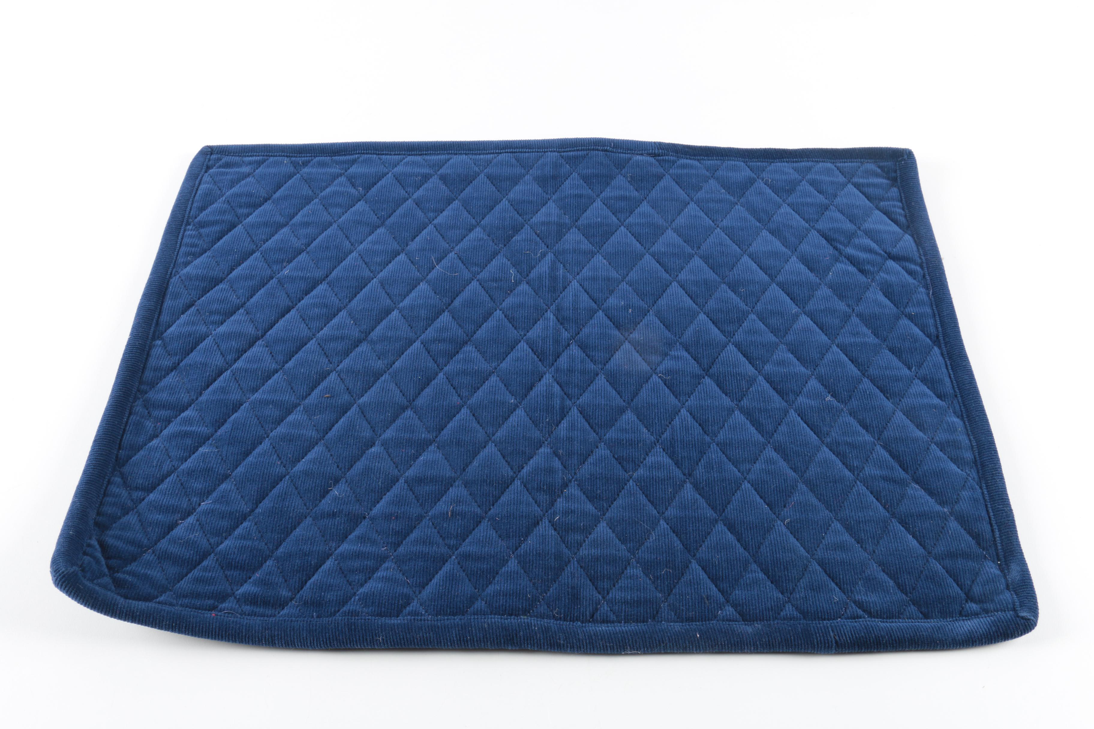 Set of Quilted Corduroy Placemats by Juliska