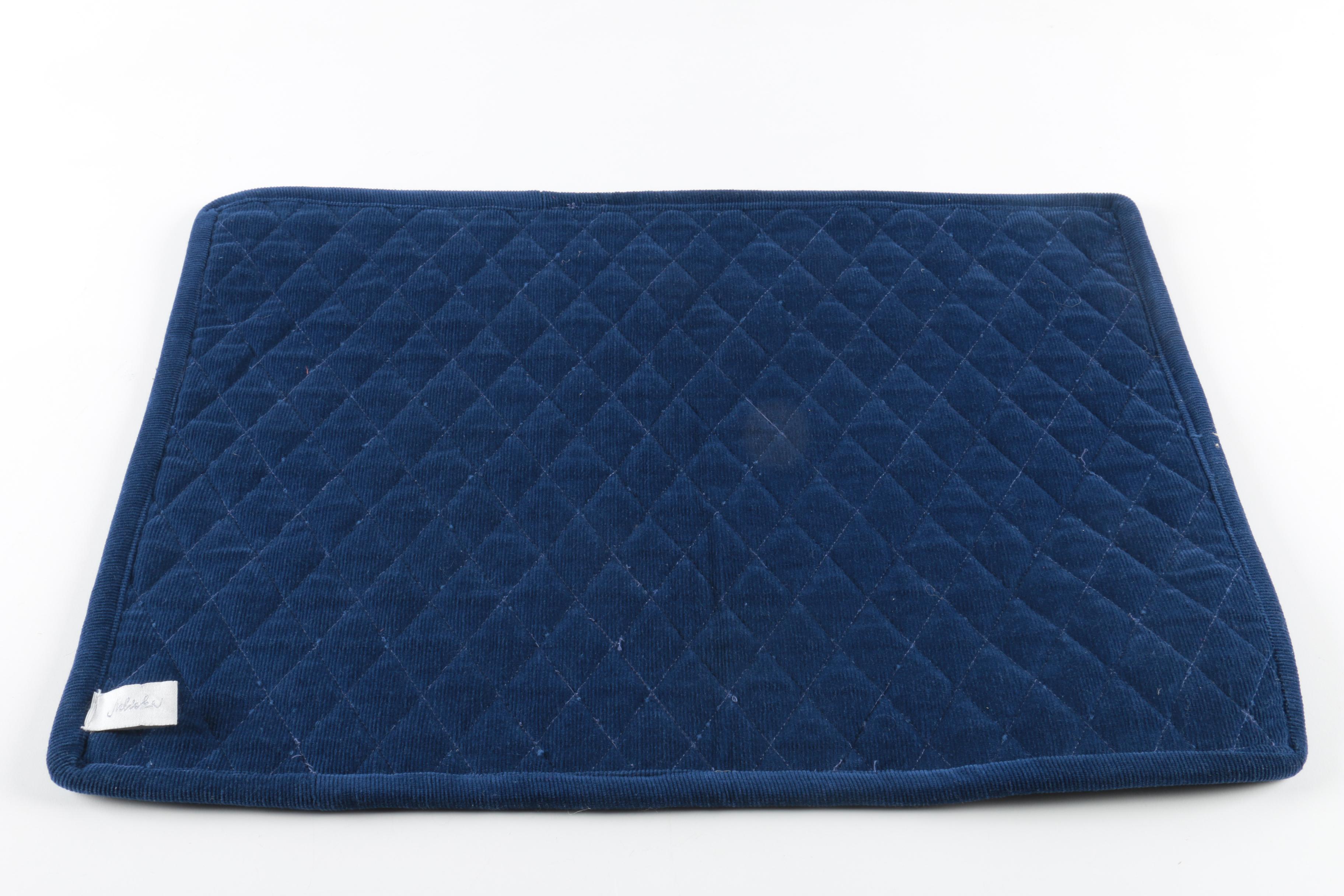 Set of Quilted Corduroy Placemats by Juliska