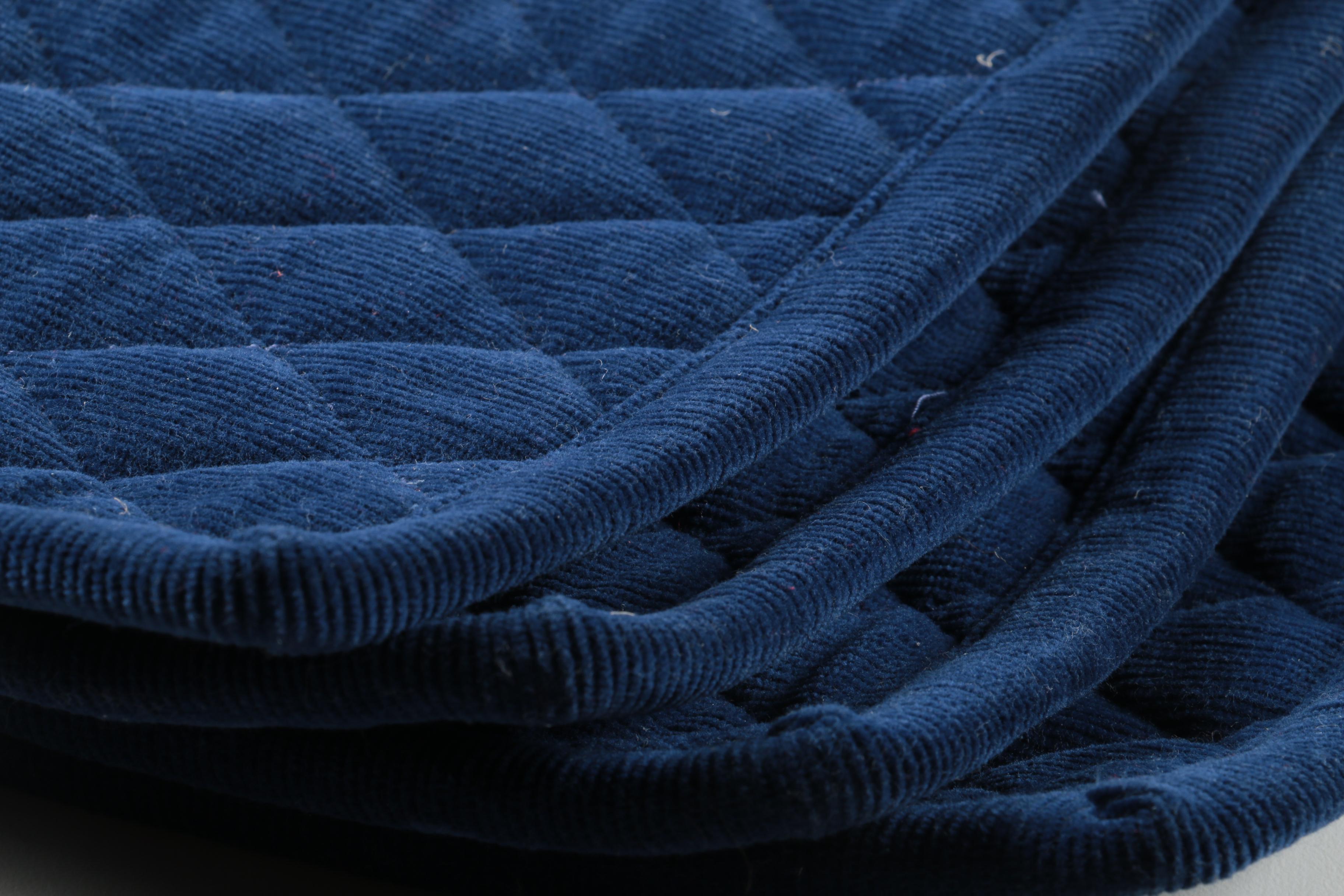 Set of Quilted Corduroy Placemats by Juliska