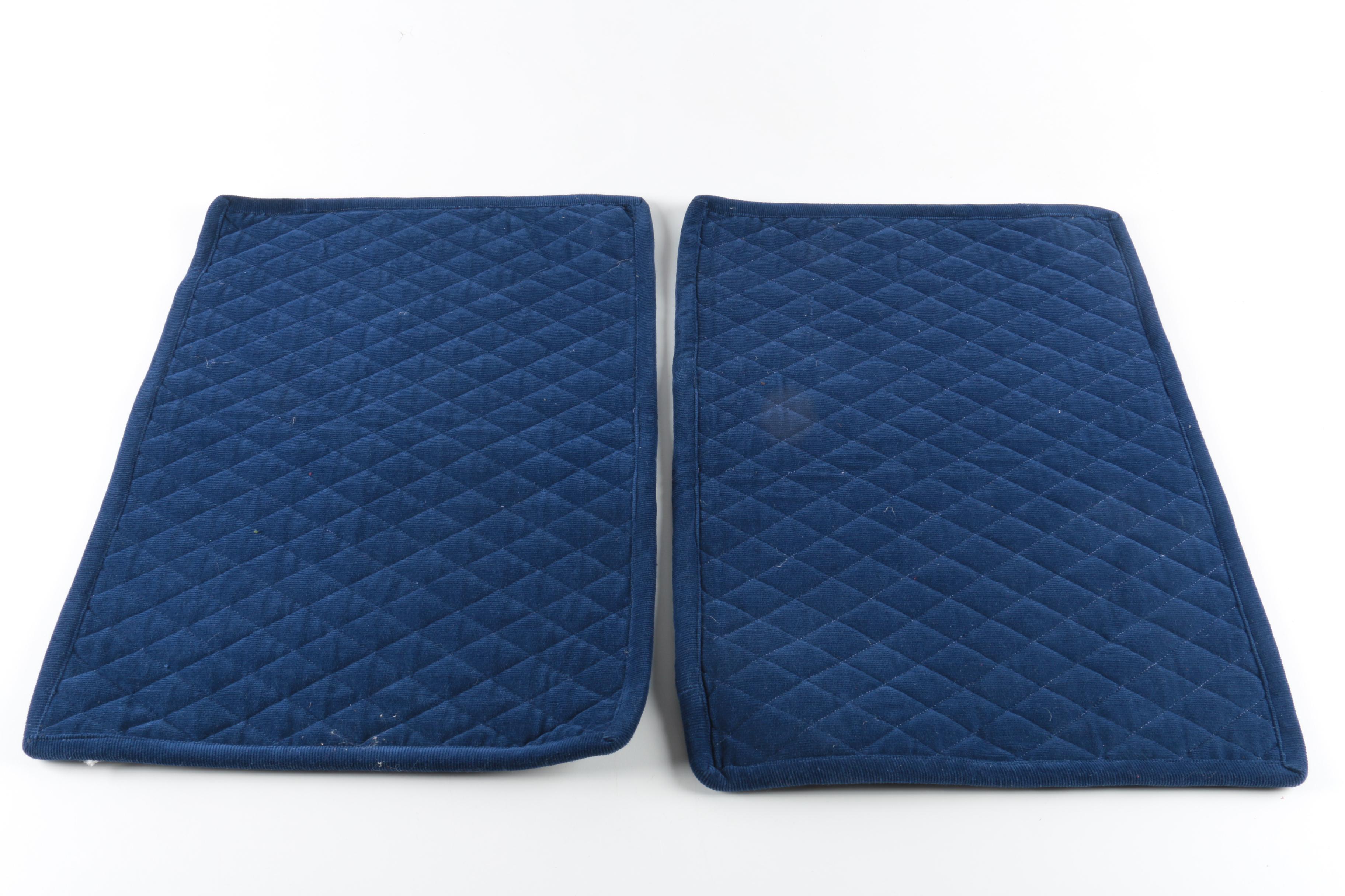 Set of Quilted Corduroy Placemats by Juliska