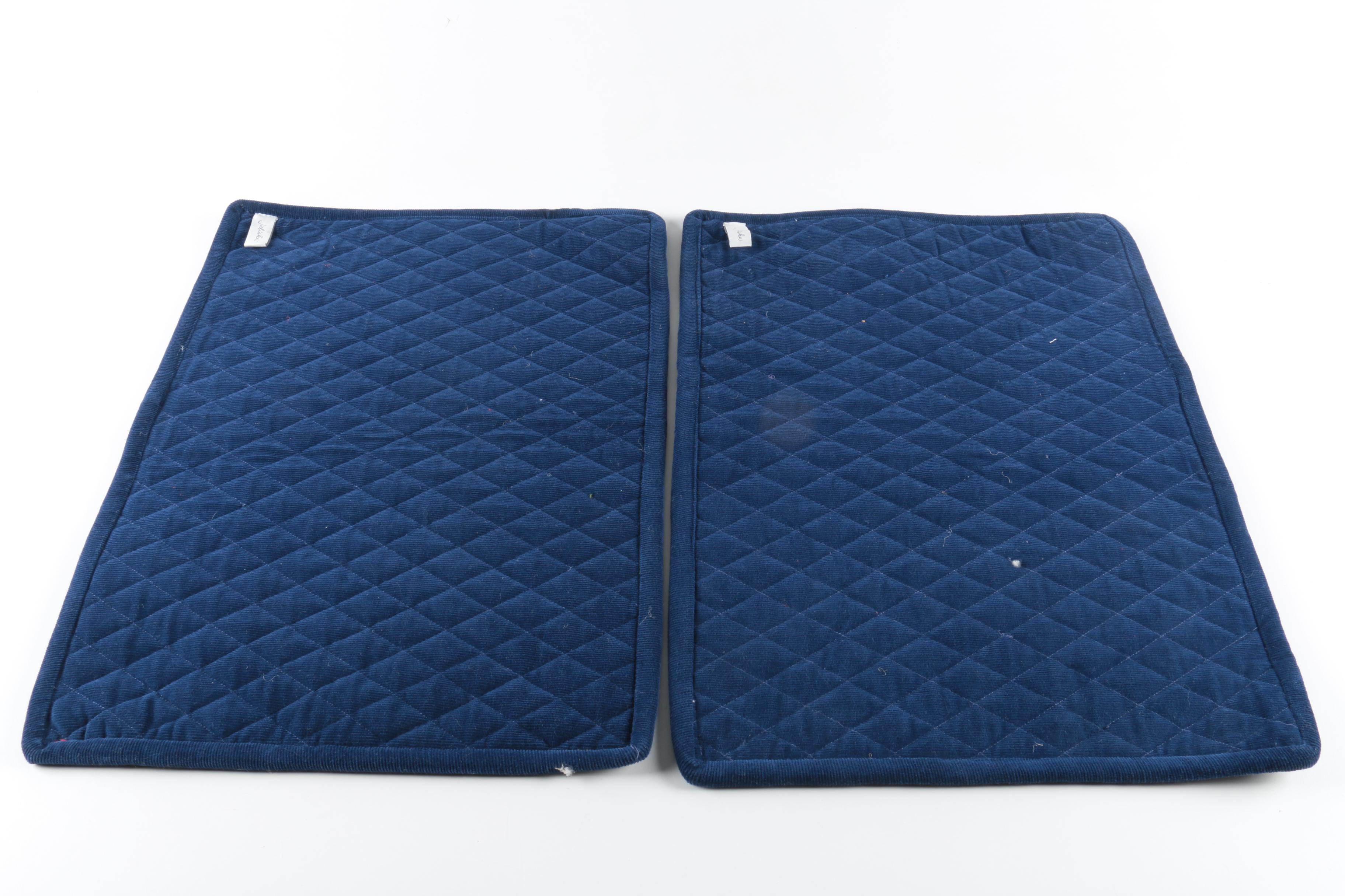 Set of Quilted Corduroy Placemats by Juliska