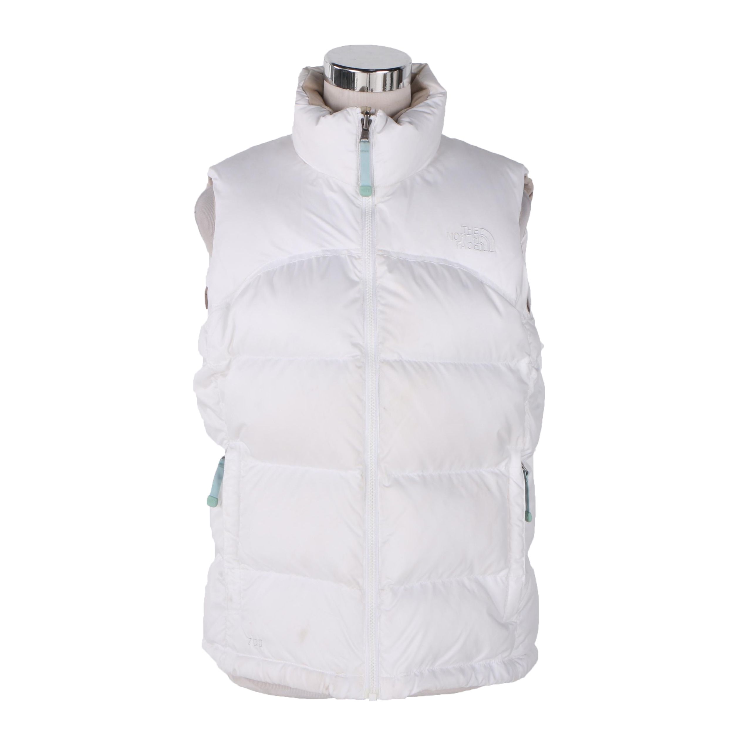White Puffer Vest by The North Face