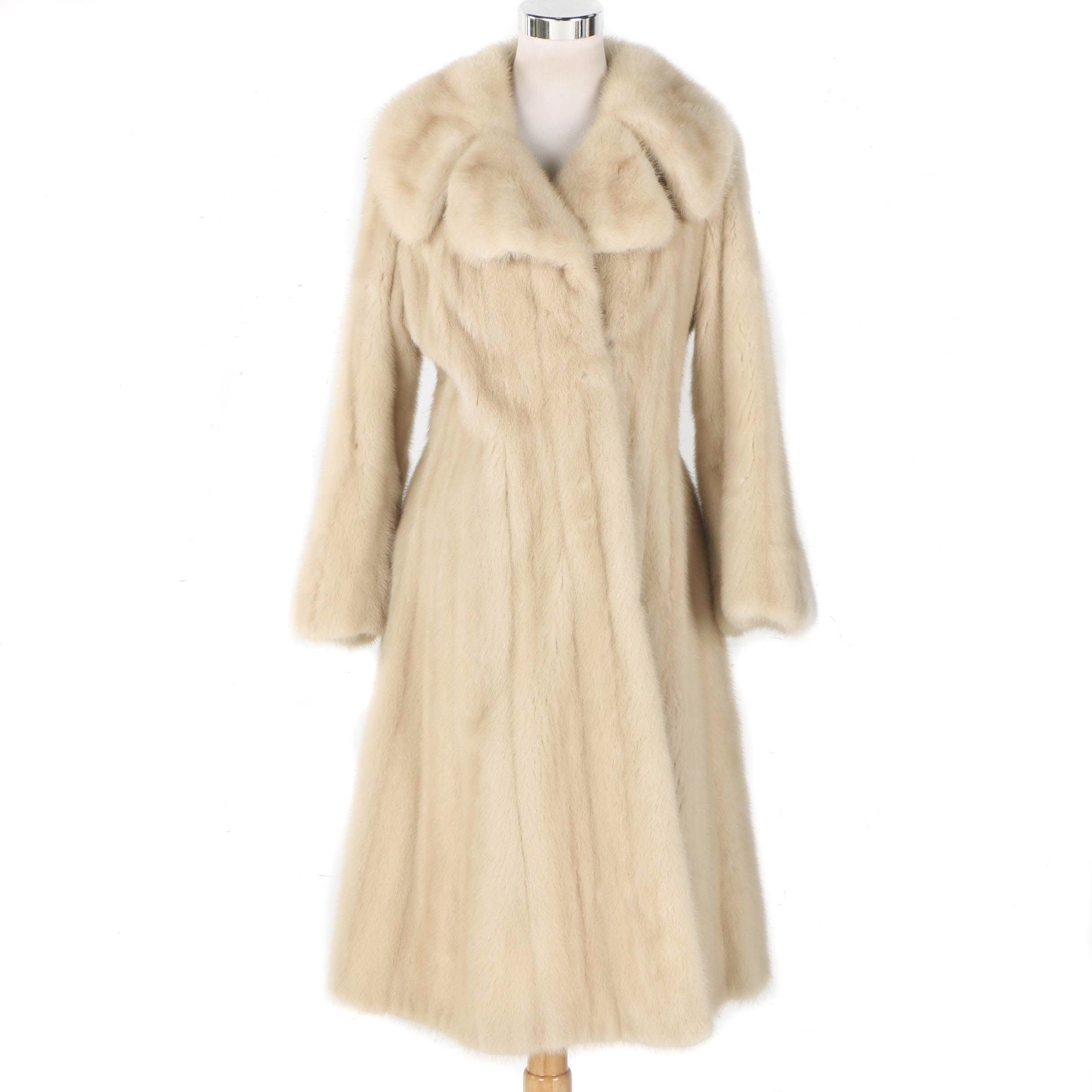 Vintage Mink Fur Coat by Barbara Ann