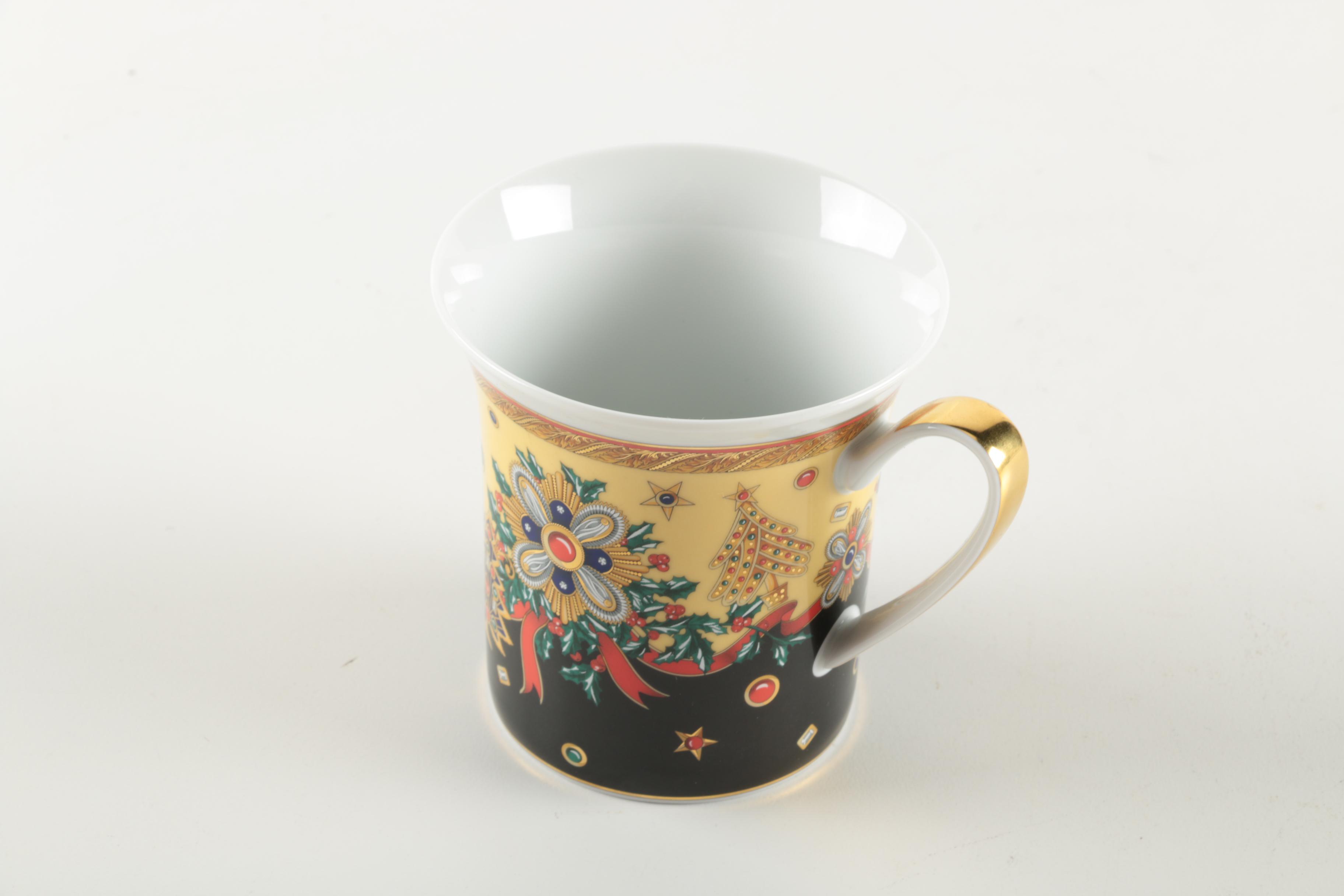 Rosenthal Versace "Sparkling Christmas 2013" Mug