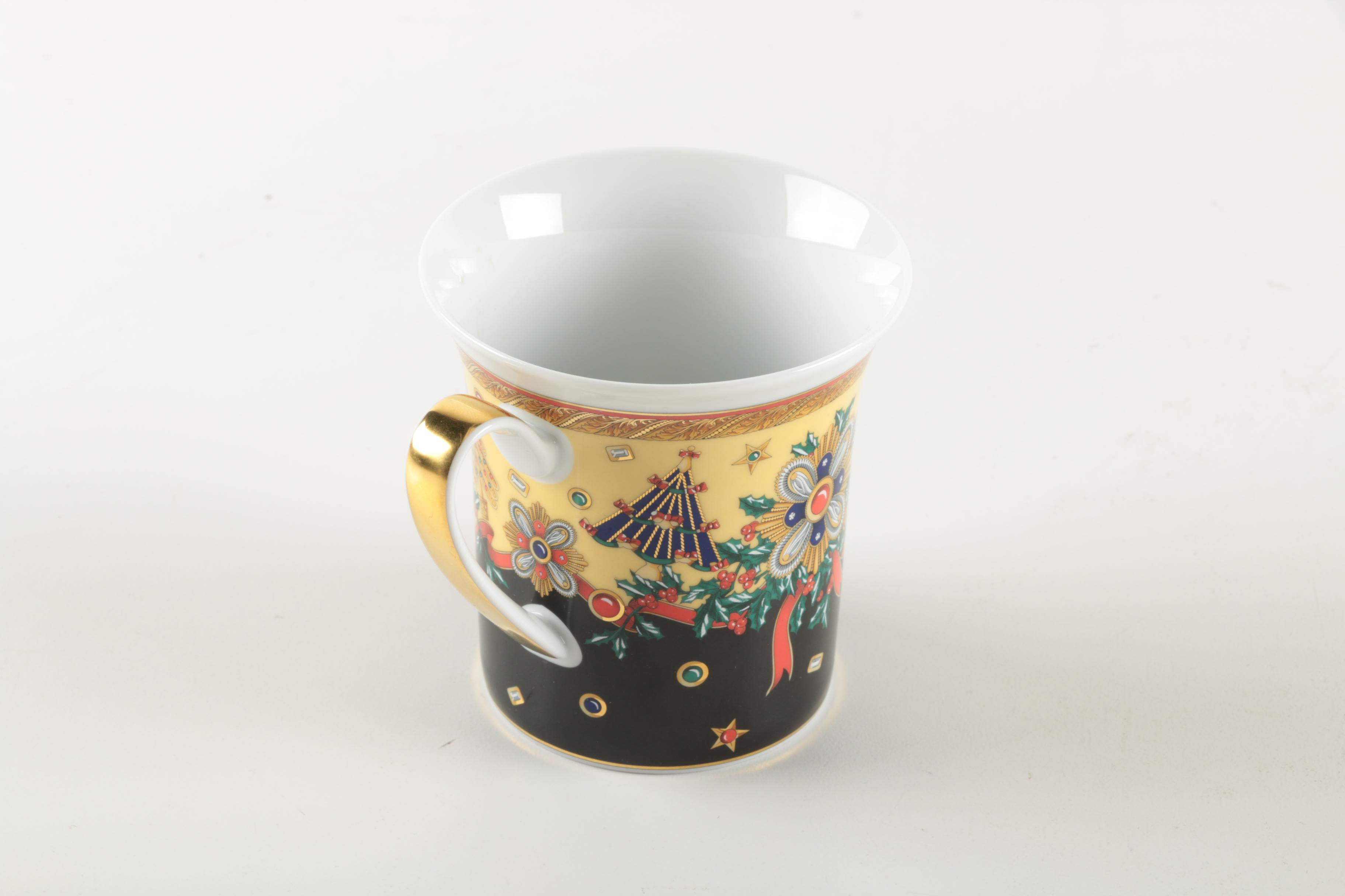 Rosenthal Versace "Sparkling Christmas 2013" Mug