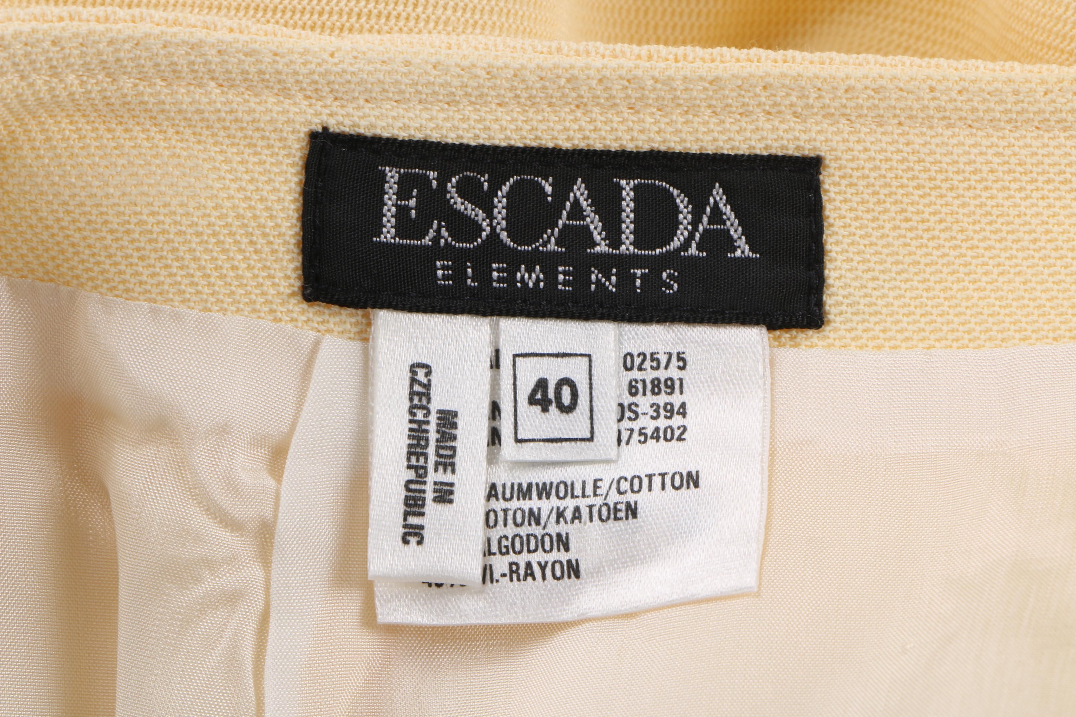 Women's Escada Skirt Suit