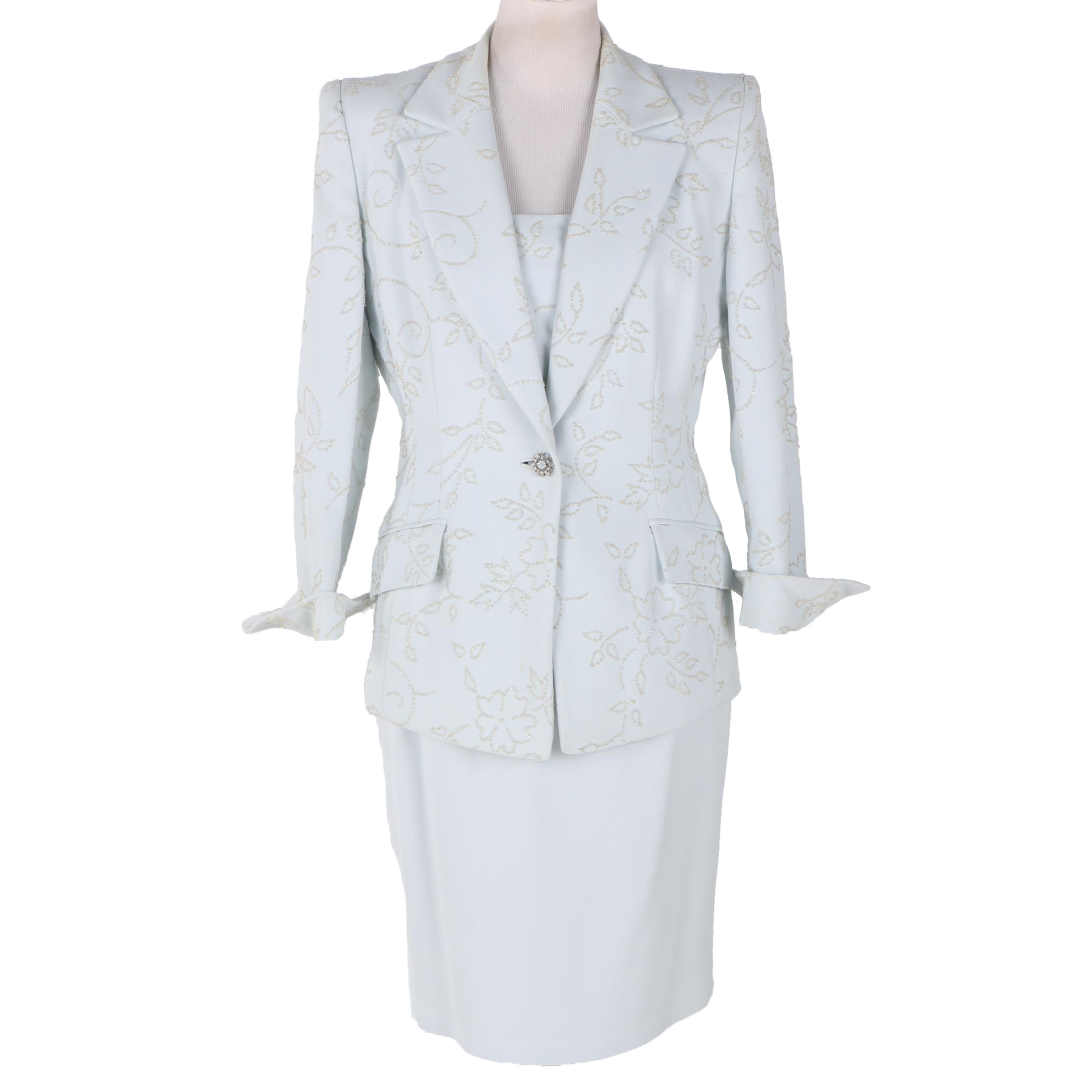 Women's Badgley Mischka Three Piece Suit Skirt