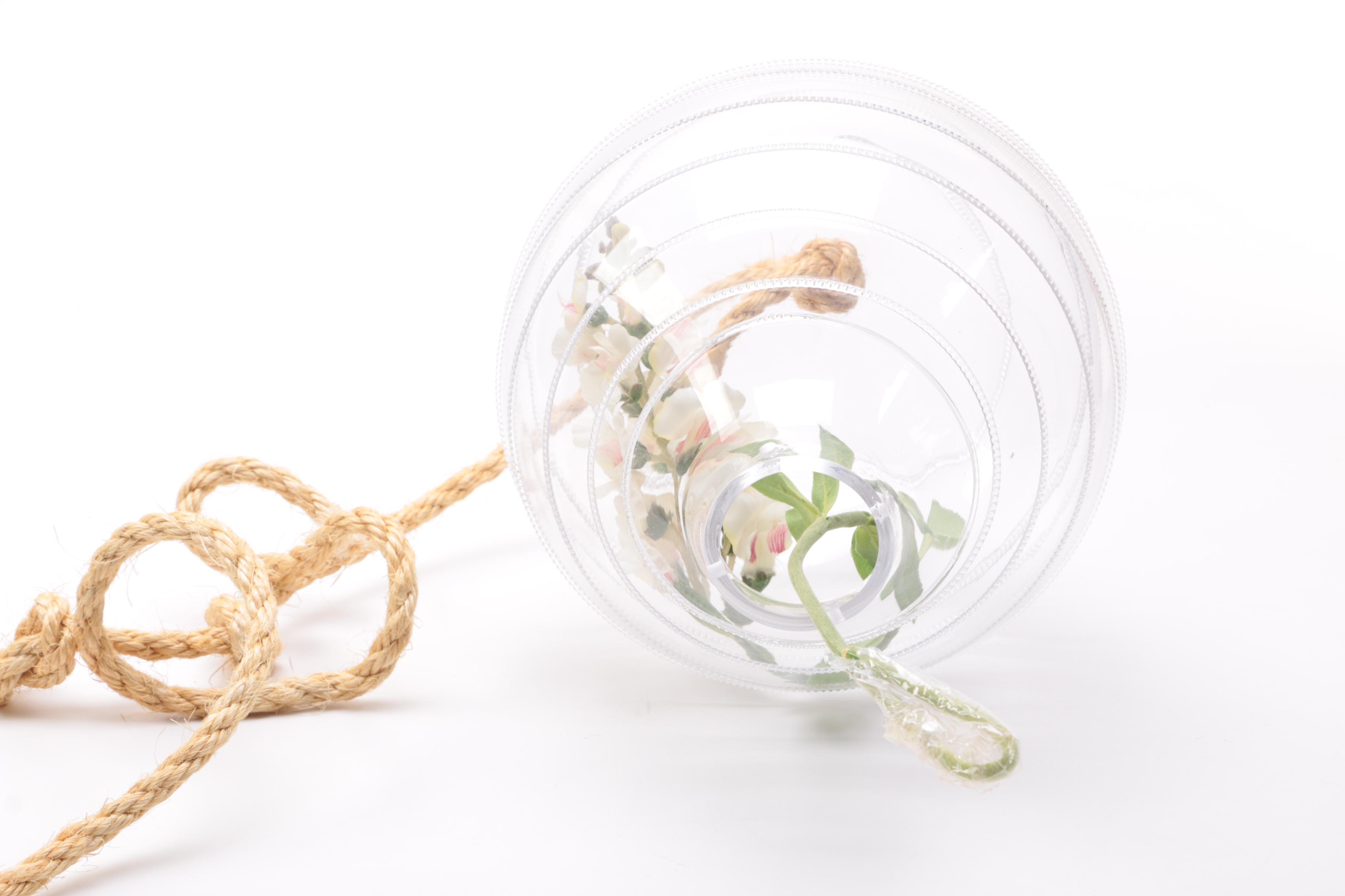 Juliska Glass Hanging Hot Air Ballon