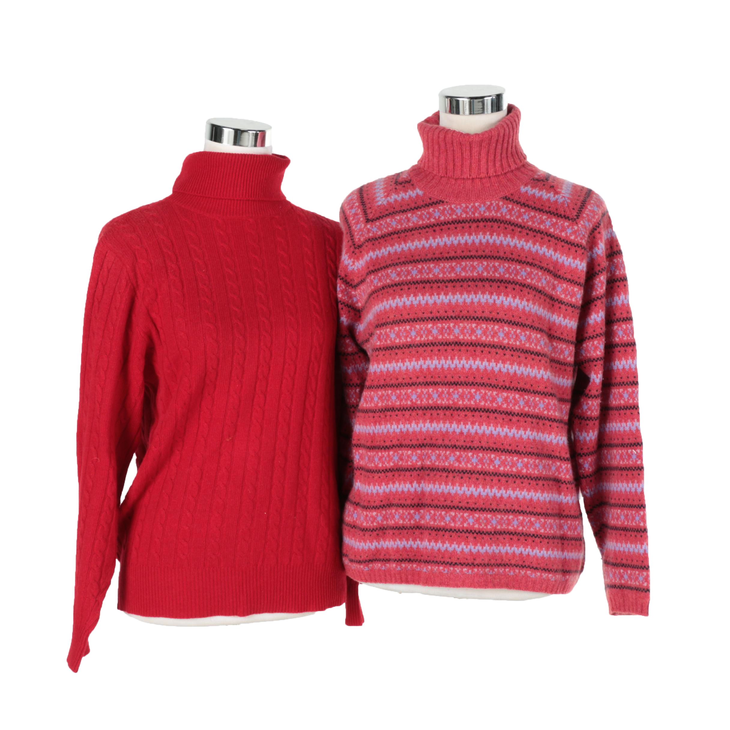 Women's Cashmere Sweaters Including Neiman Marcus and Johnstons Cashmere