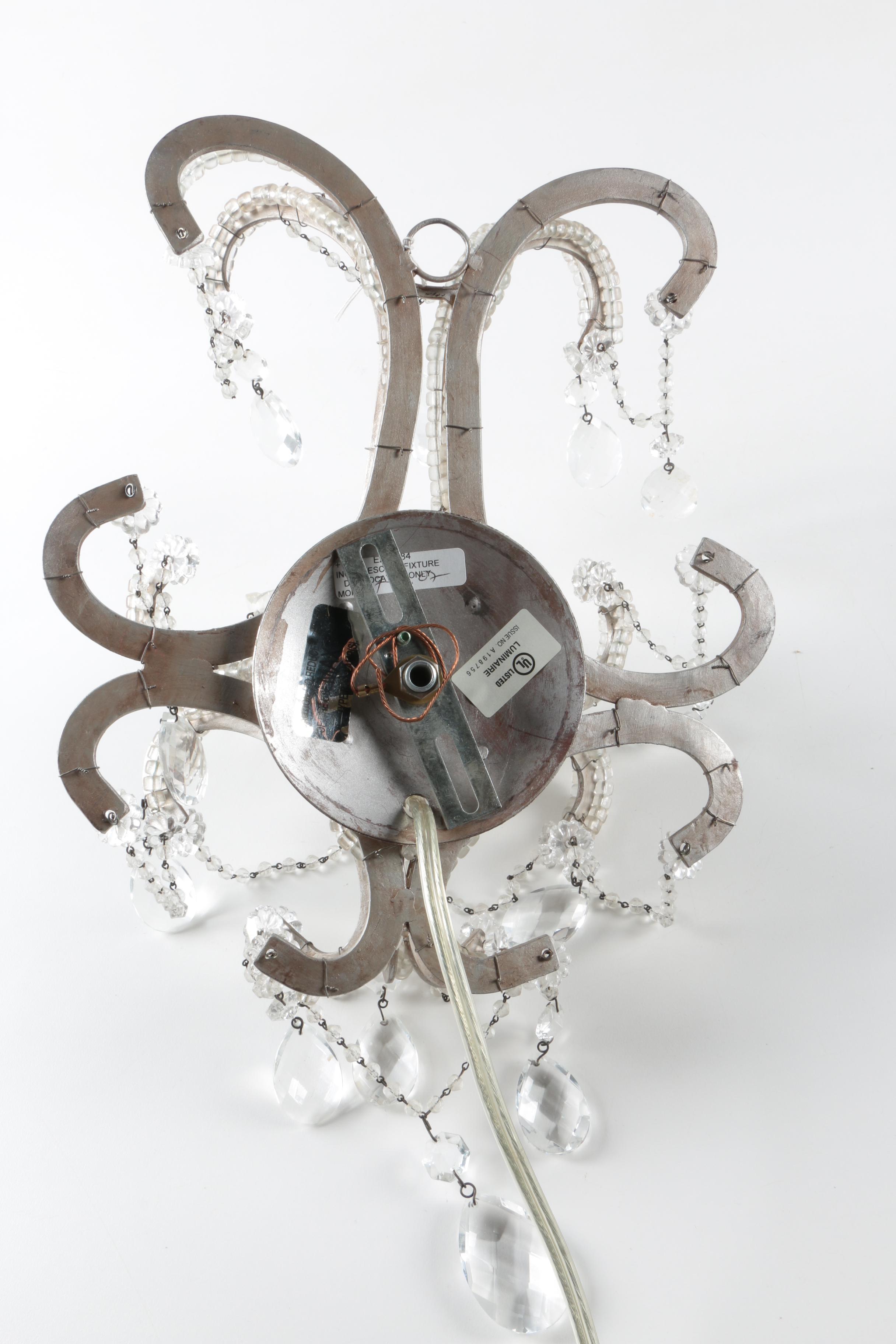 Glass Venetian Style Chandelier