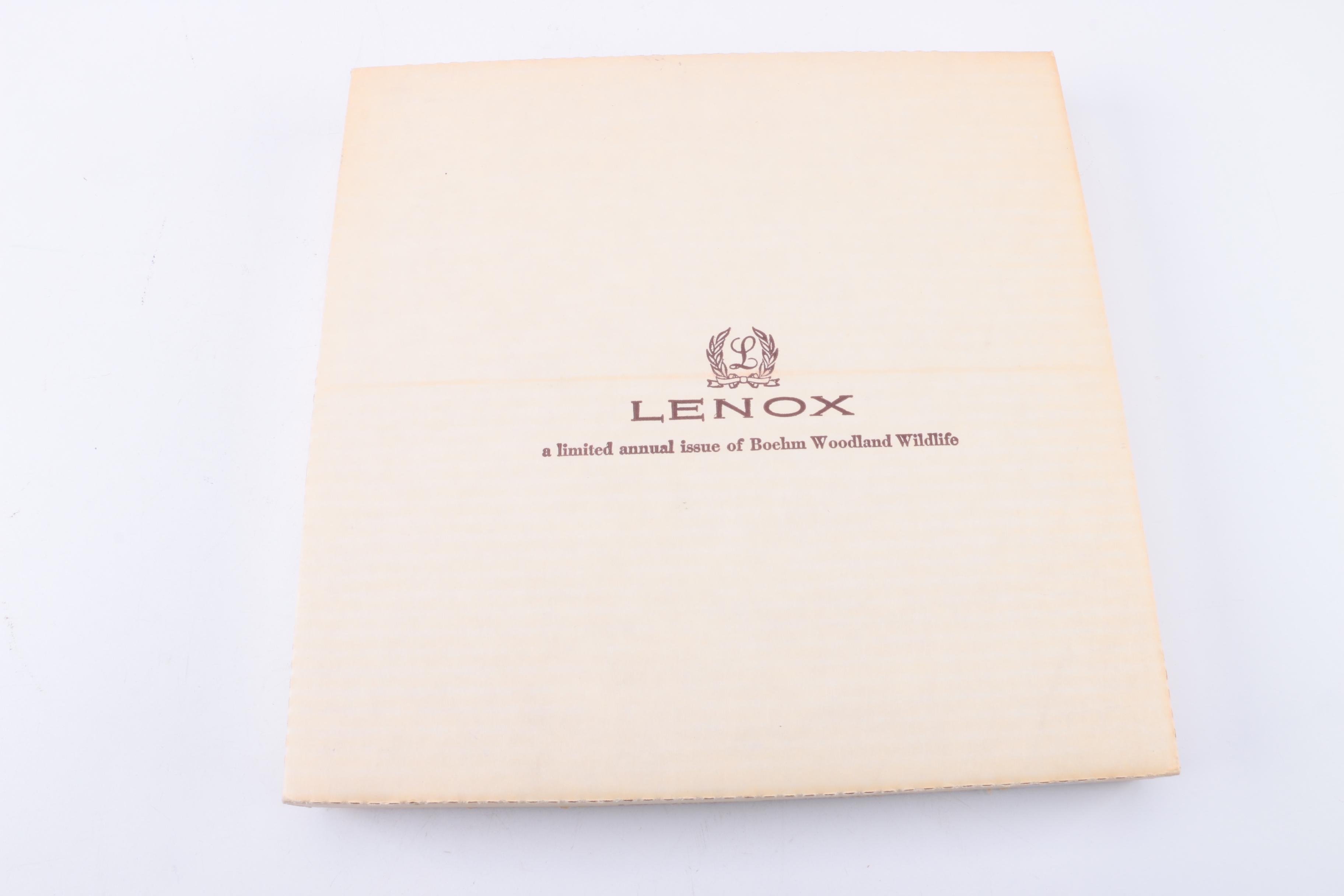 Lenox "Boehm Woodland Wildlife" Decorative Plates