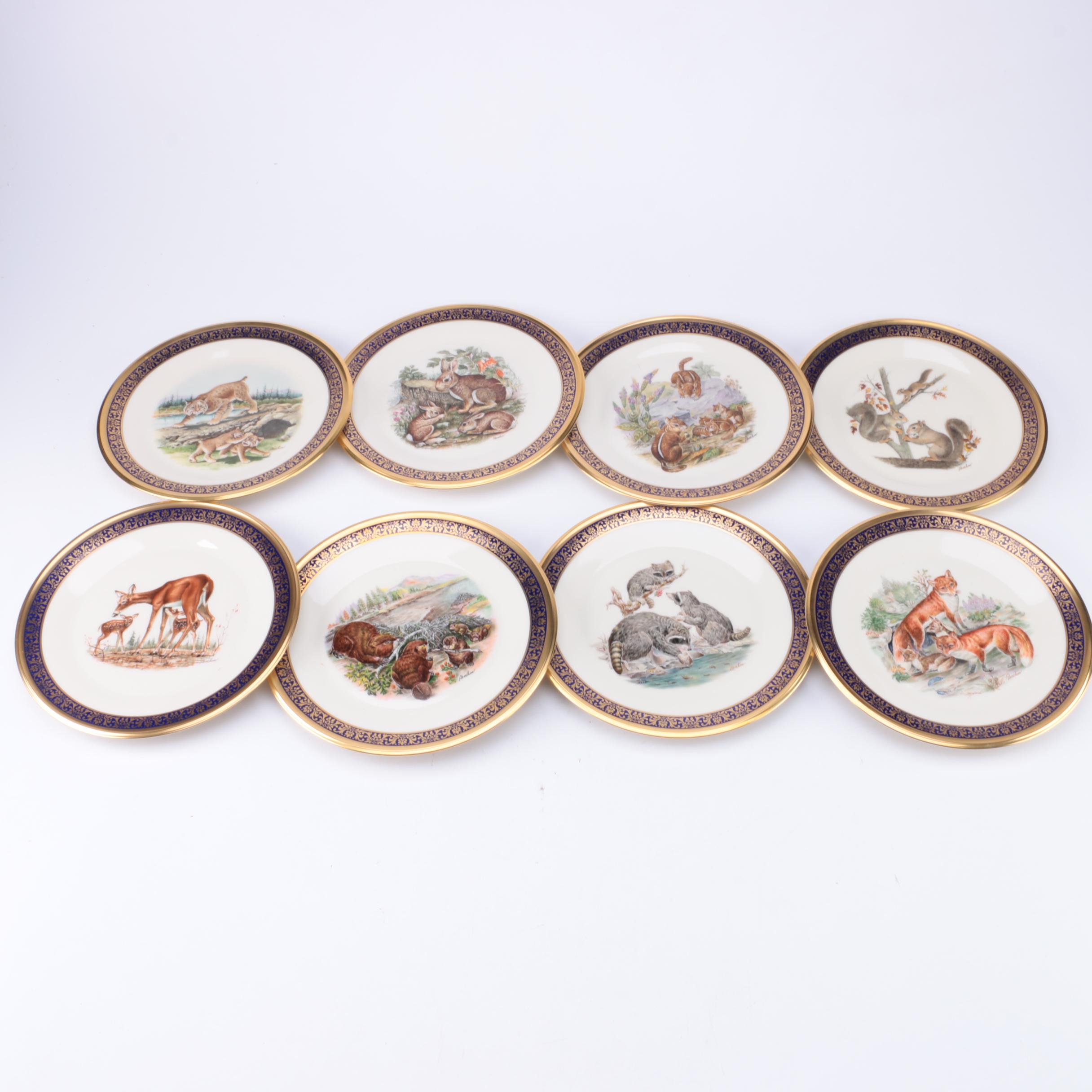 Lenox "Boehm Woodland Wildlife" Decorative Plates