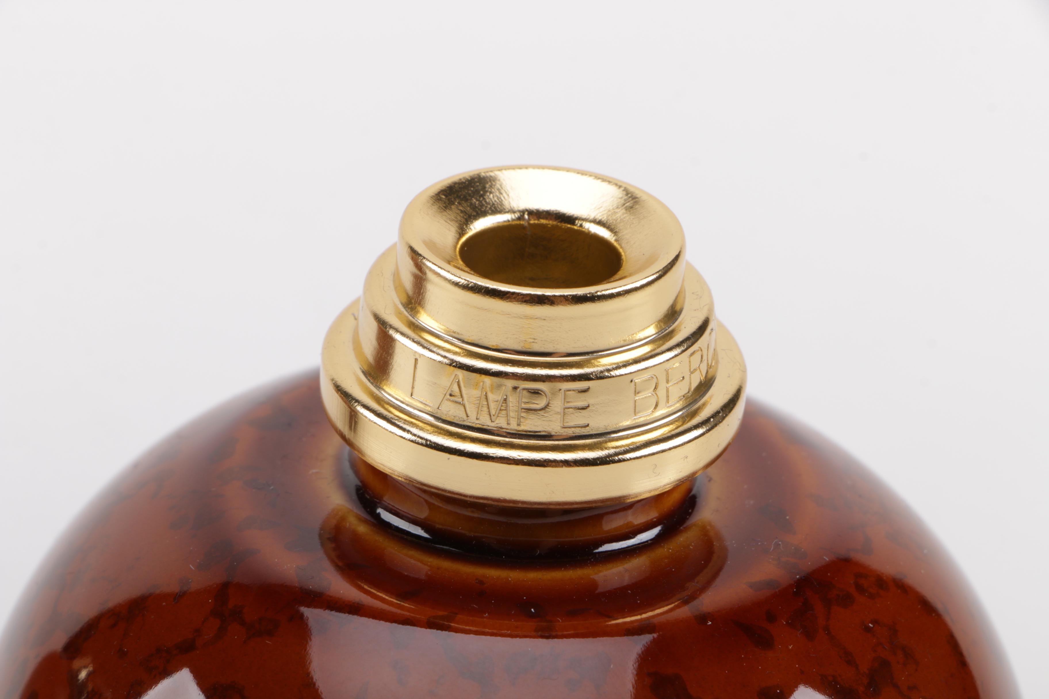 French Red Ceramic Lampe Berger Perfumed Oil Burners