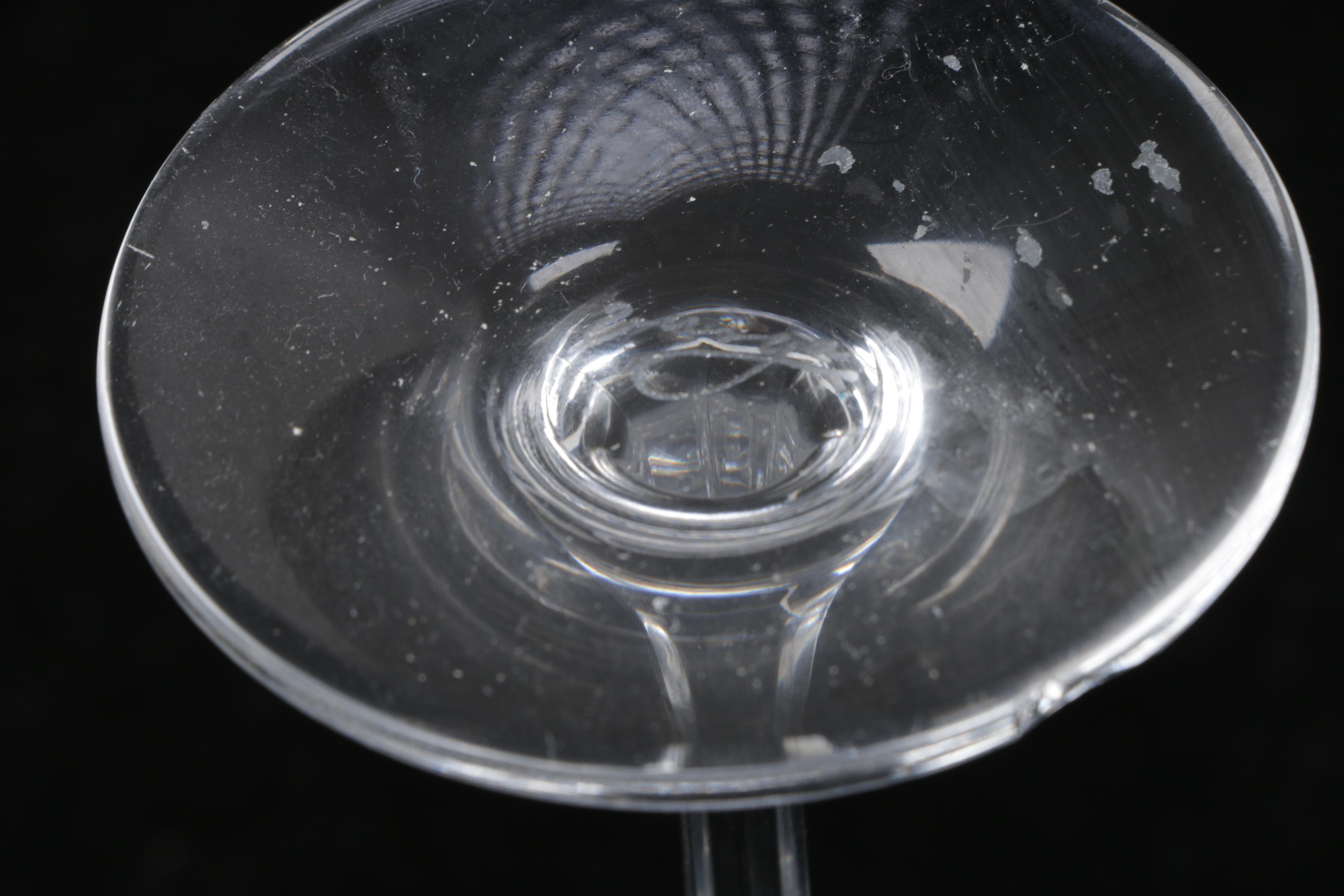 Juliska Stainless Tray With Wine Glasses