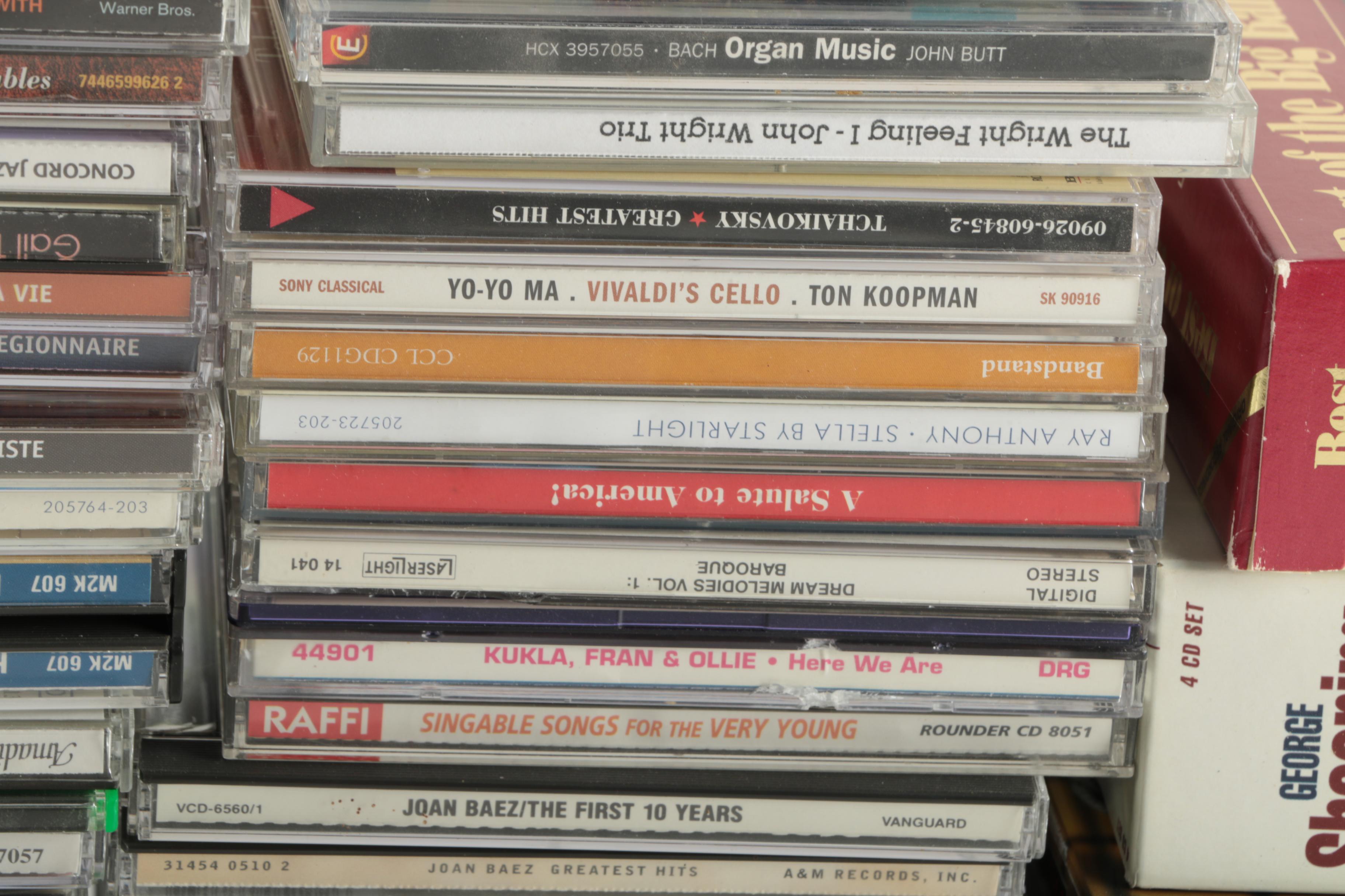 Charlie Parker, Spike Jones, Yo-Yo Ma, and Other CDs