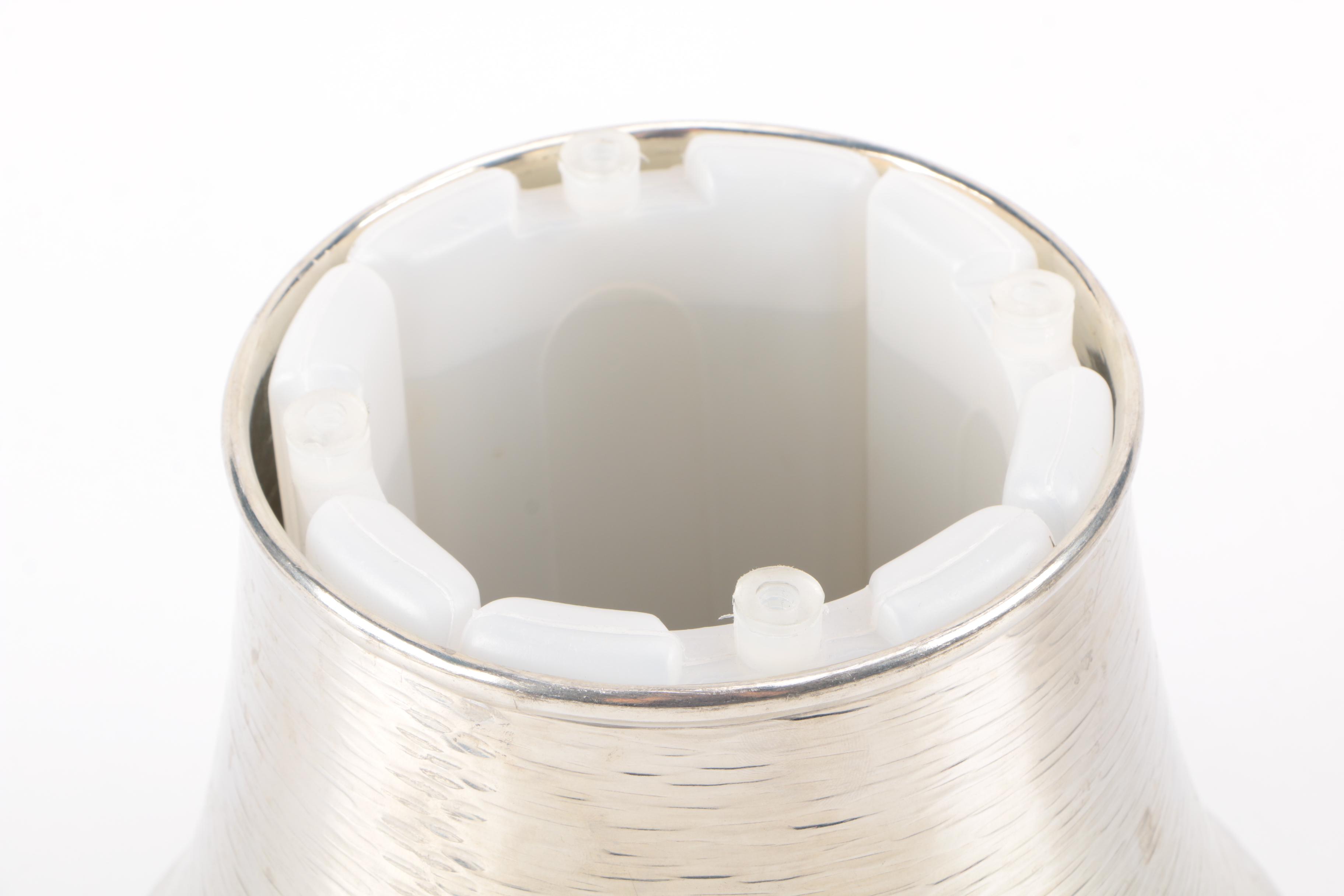 Silver-Tone Metal Decor Including Arte Italica