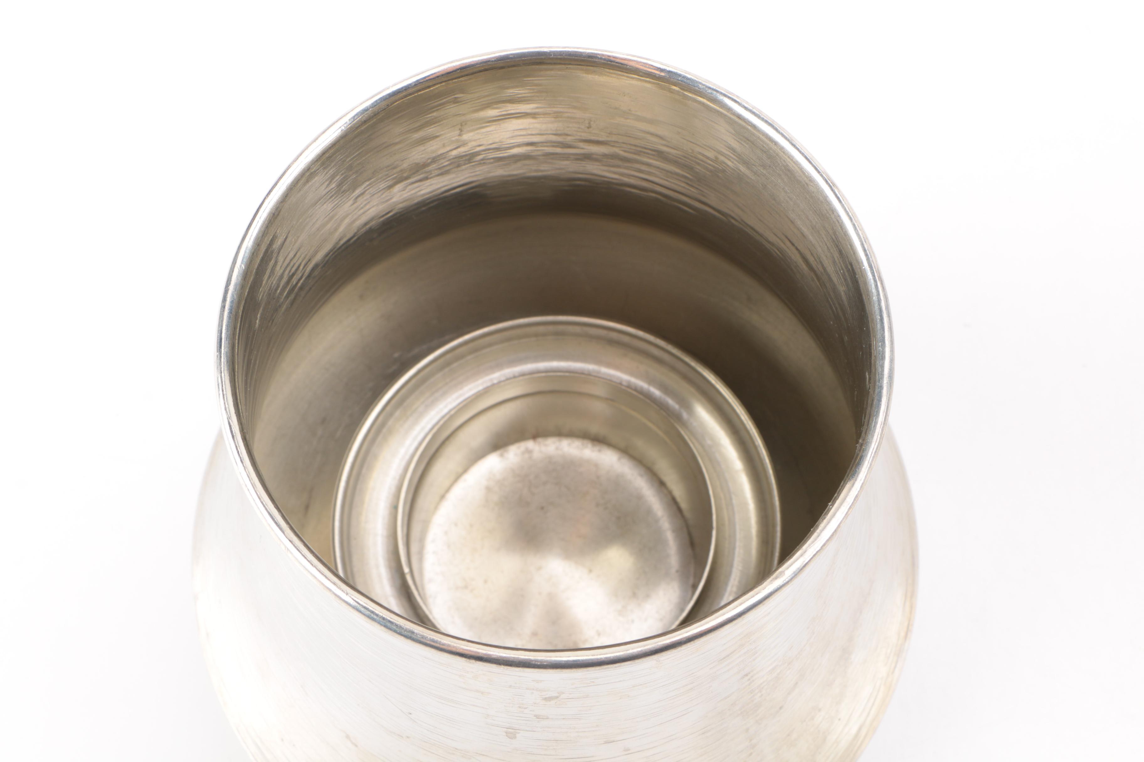 Silver-Tone Metal Decor Including Arte Italica