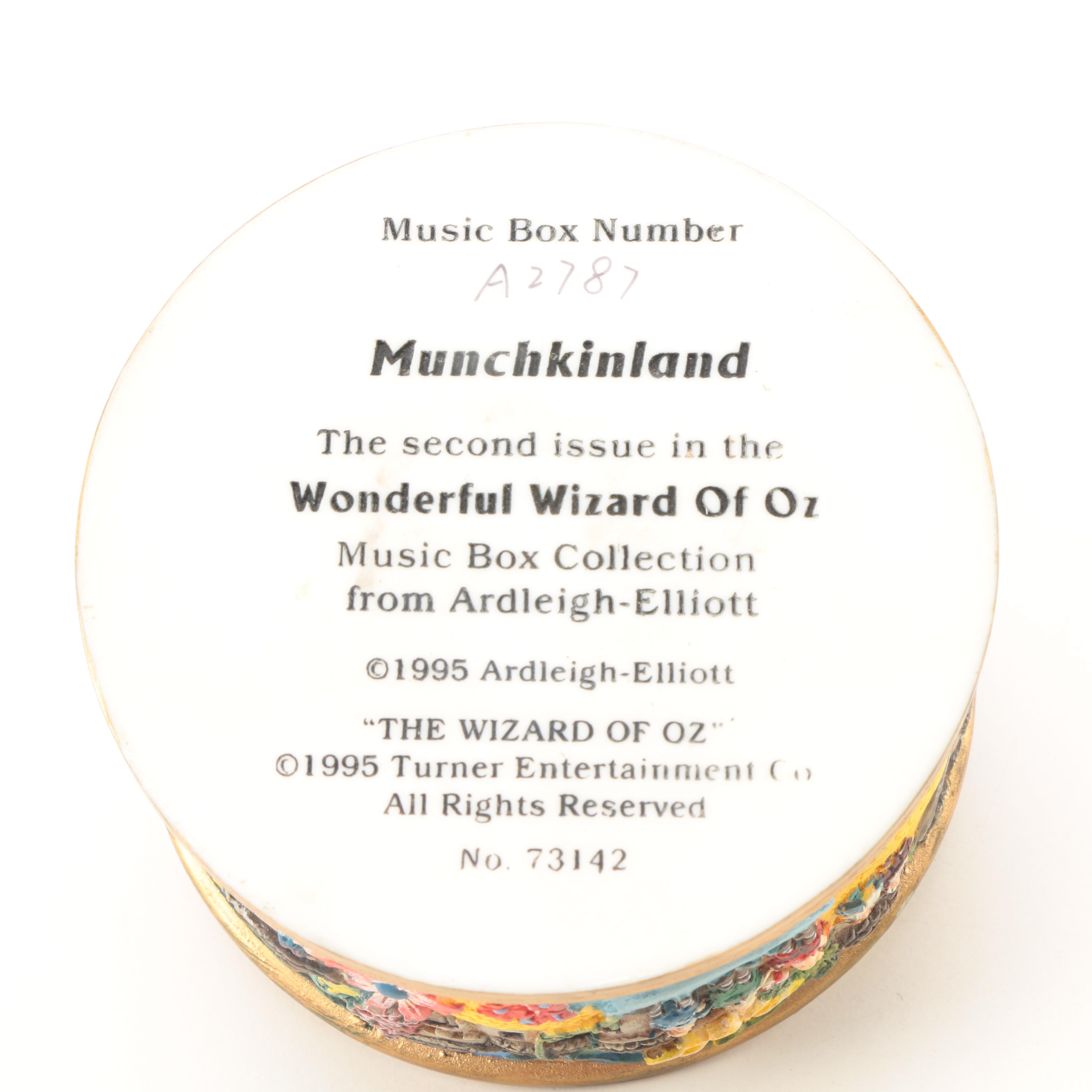 Wizard of Oz Music Boxes and Figurines