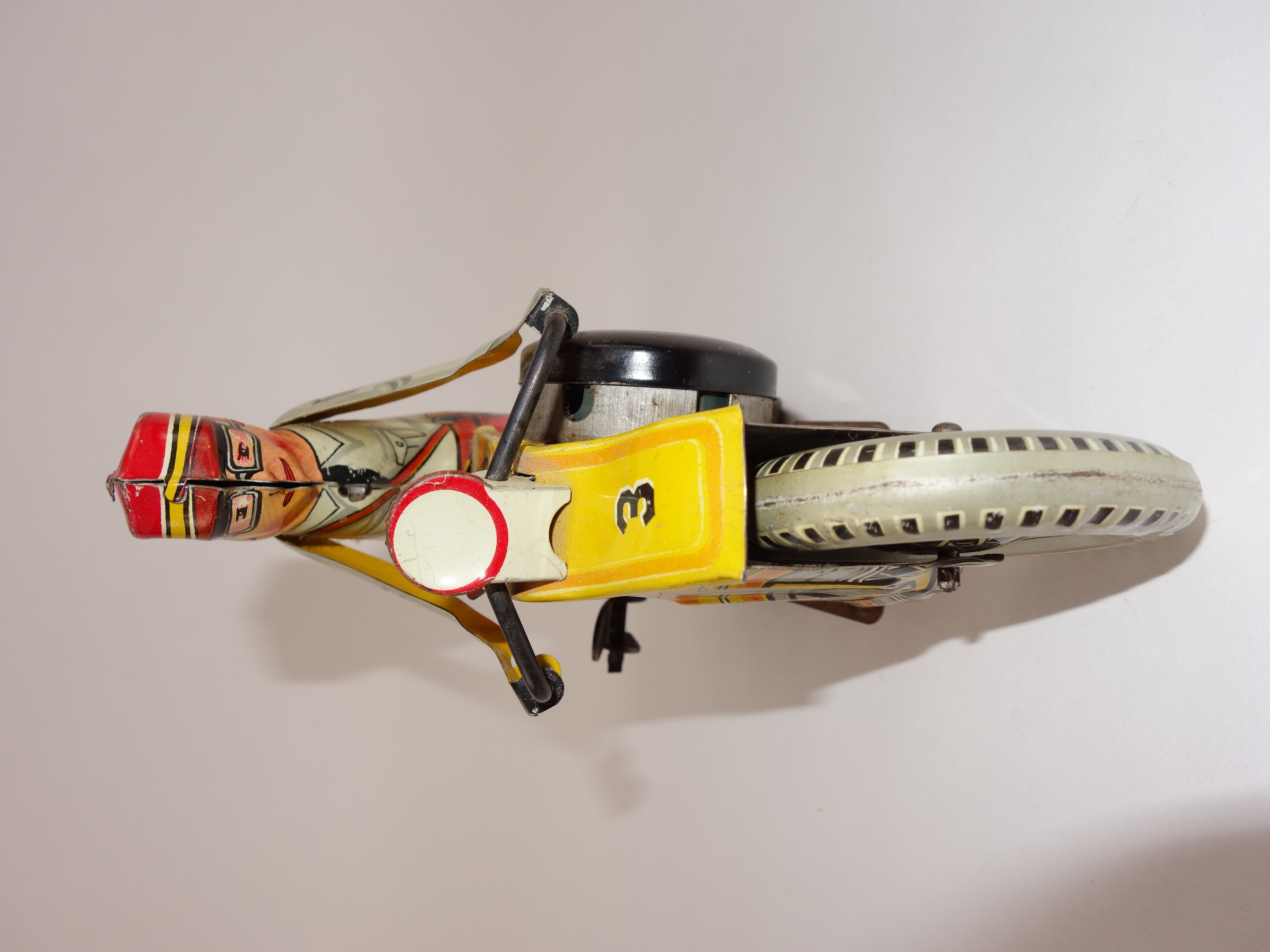 1930s Marx Tin Lithograph Wind-Up Motorcycle