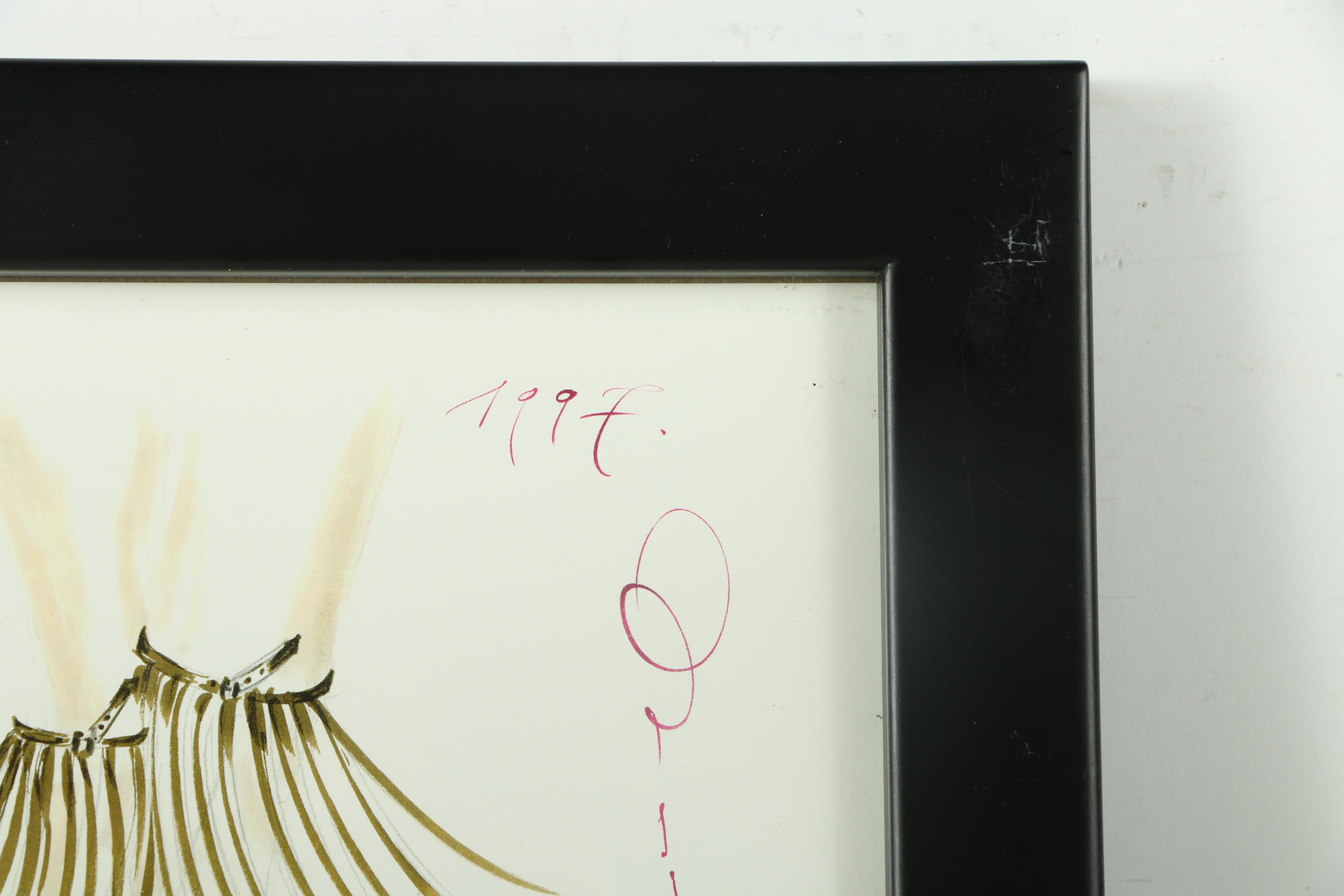 Collection of Offset Lithographs of Manolo Blahnik Shoes