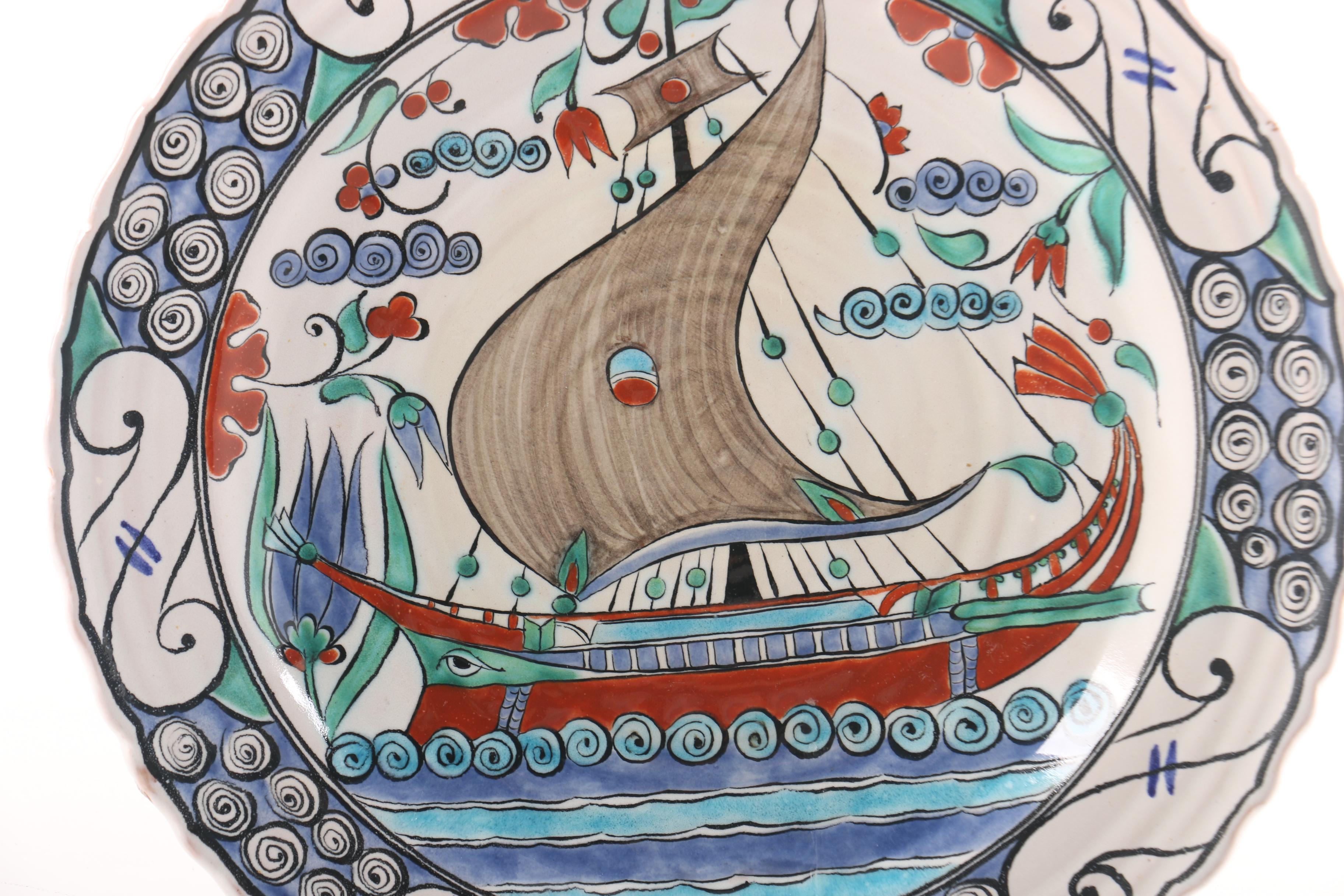 Reproduction Iznik Style Plate