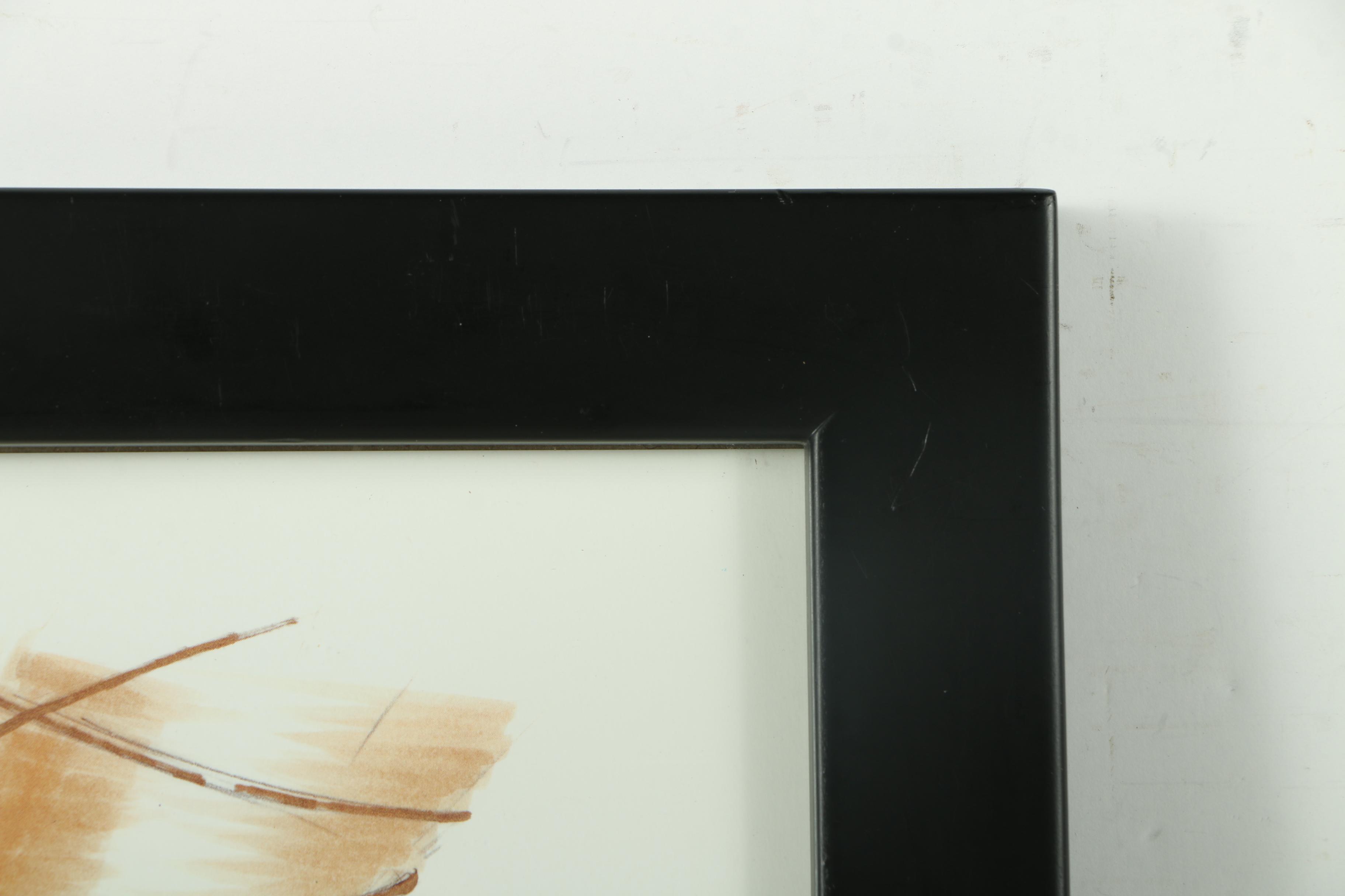 Collection of Offset Lithographs of Manolo Blahnik Shoes