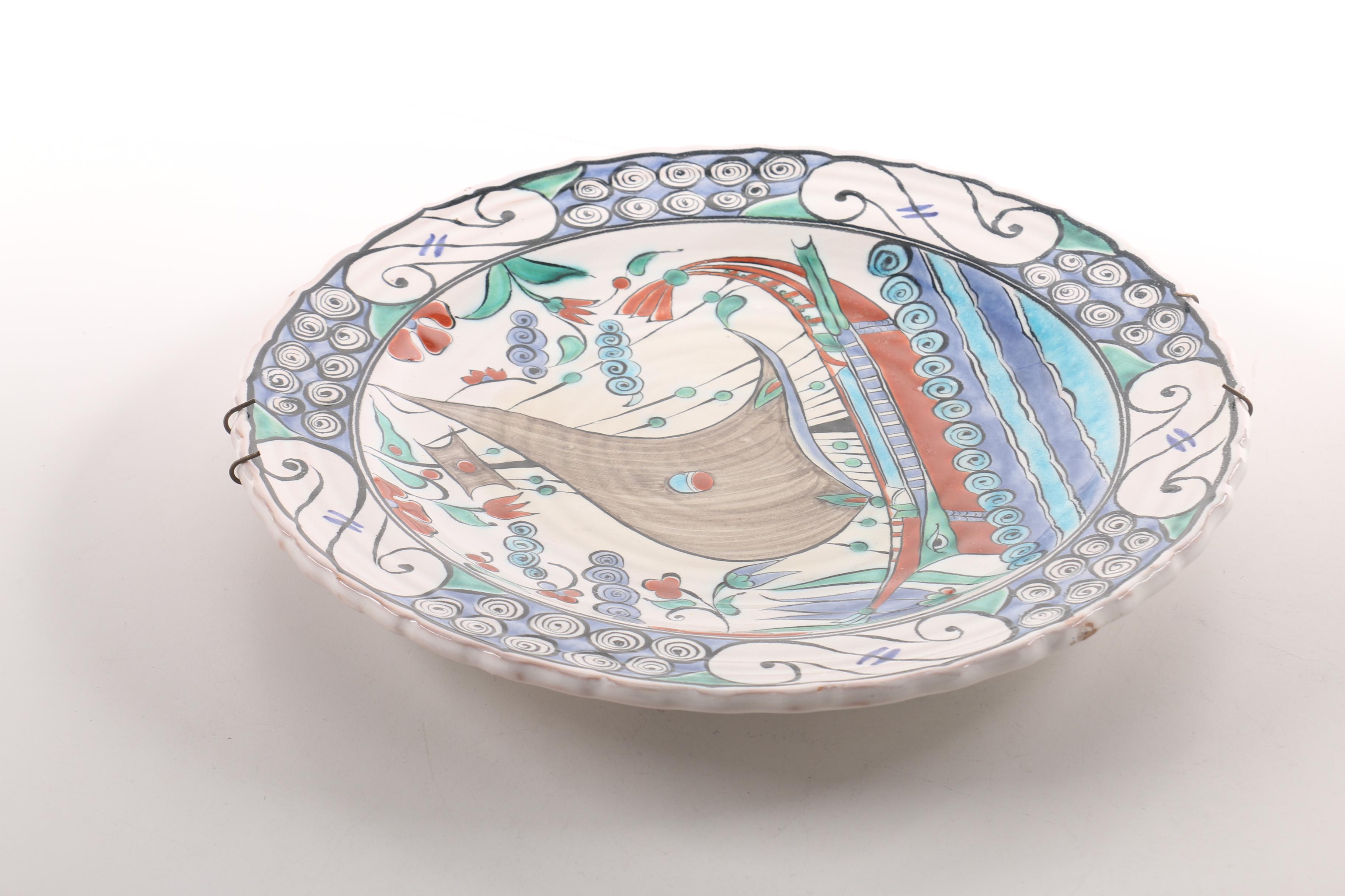 Reproduction Iznik Style Plate
