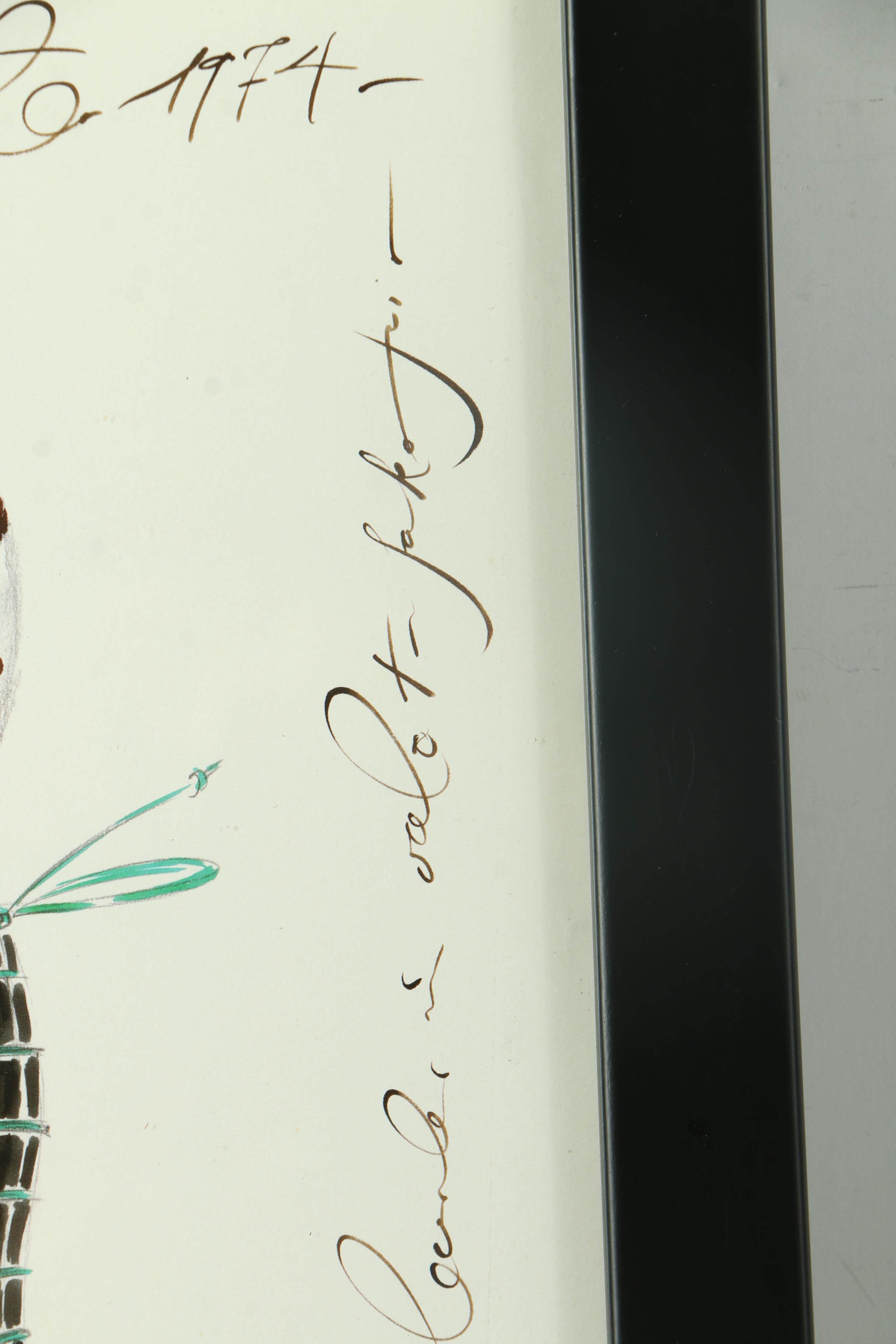 Collection of Offset Lithographs of Manolo Blahnik Shoes